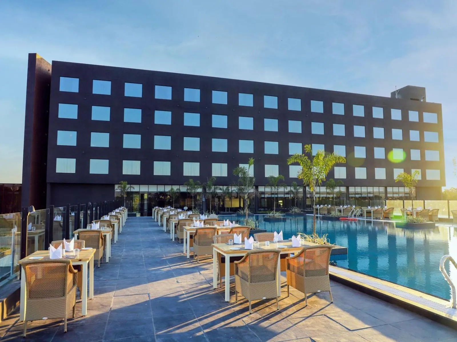 Property building in Essentia Luxury Hotel Indore