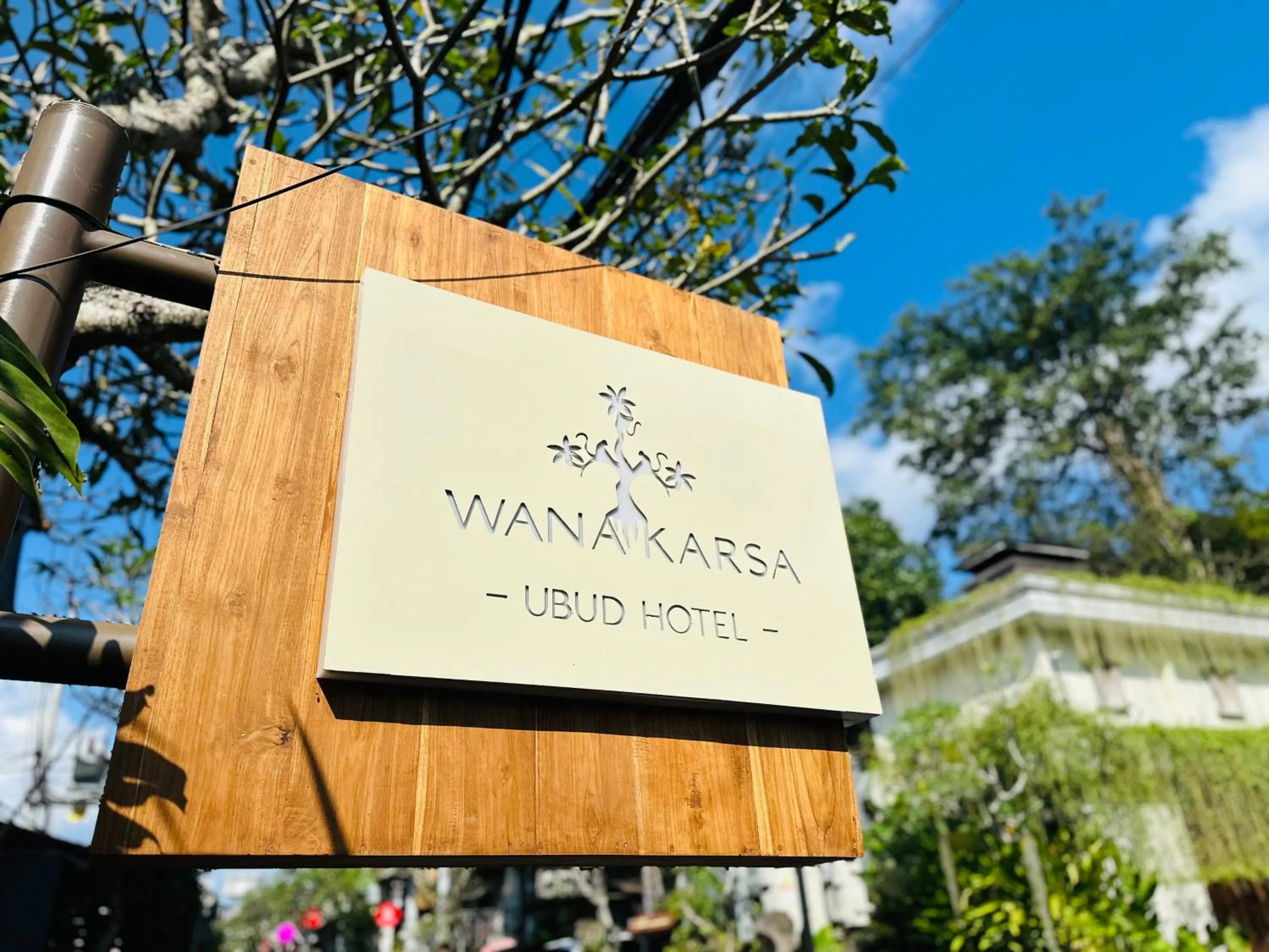 Facade/entrance in Wana Karsa Ubud Hotel