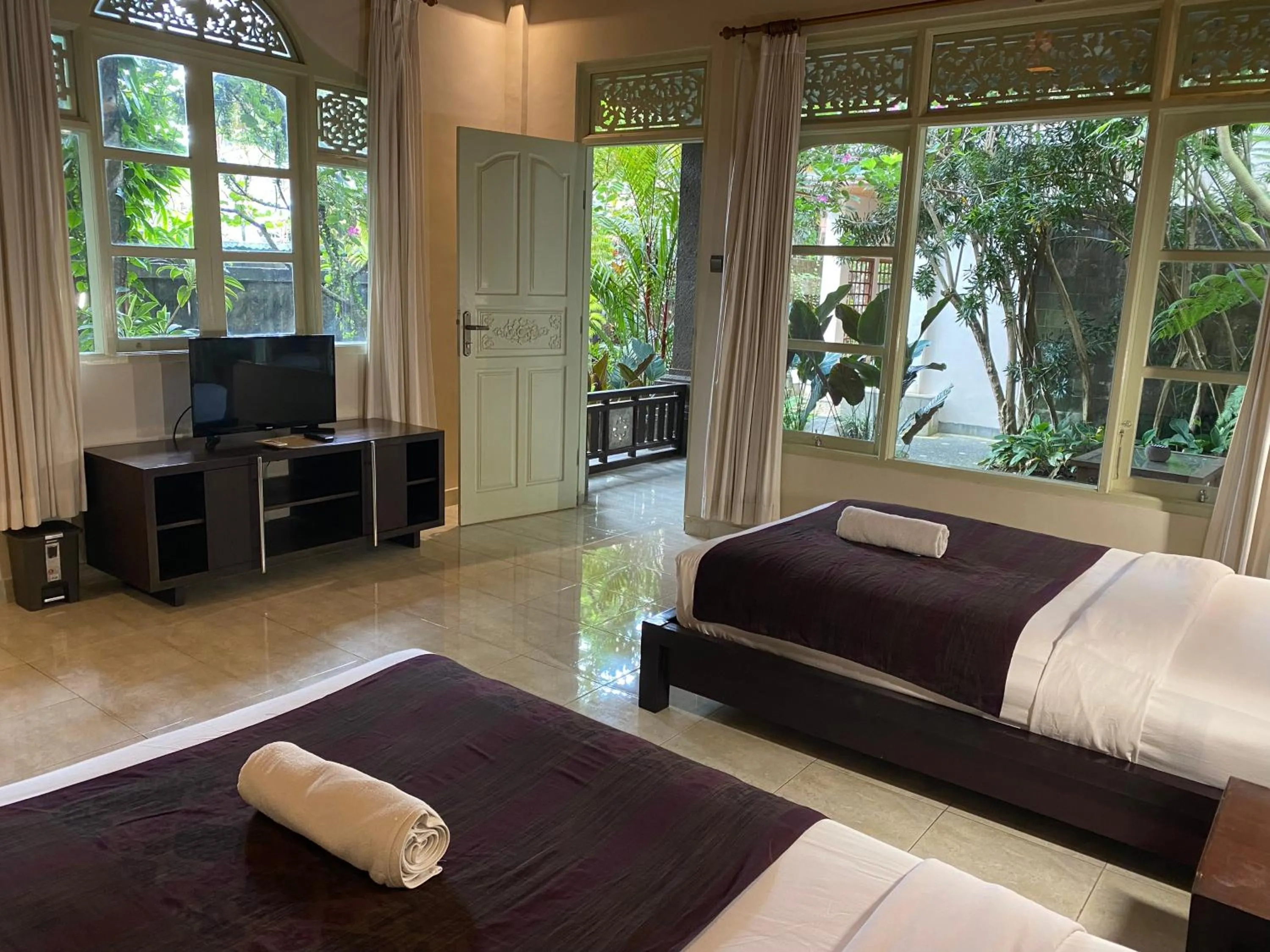 Bedroom, Bed in Wana Karsa Ubud Hotel