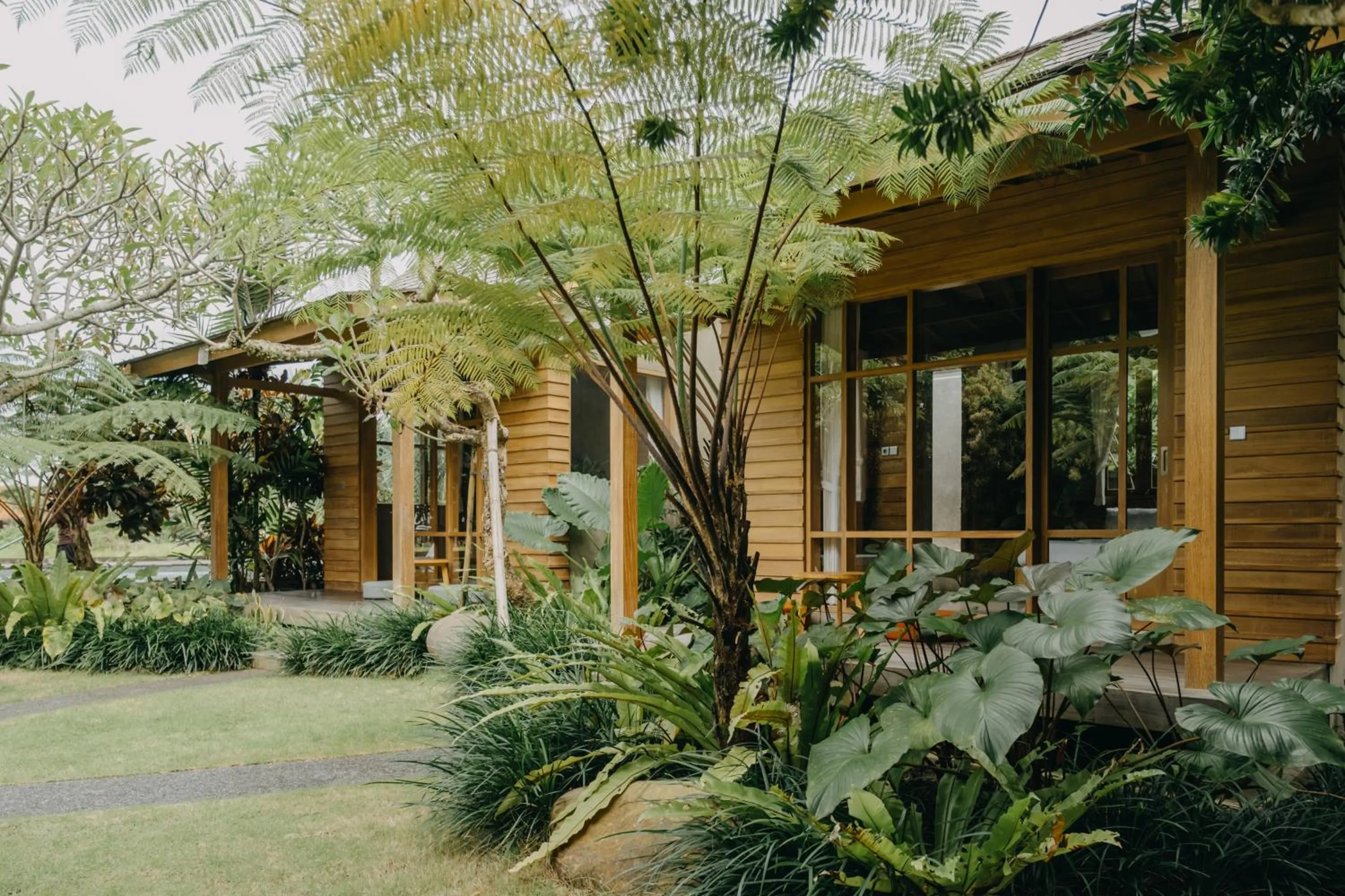 Property building in Wana Karsa Ubud Hotel