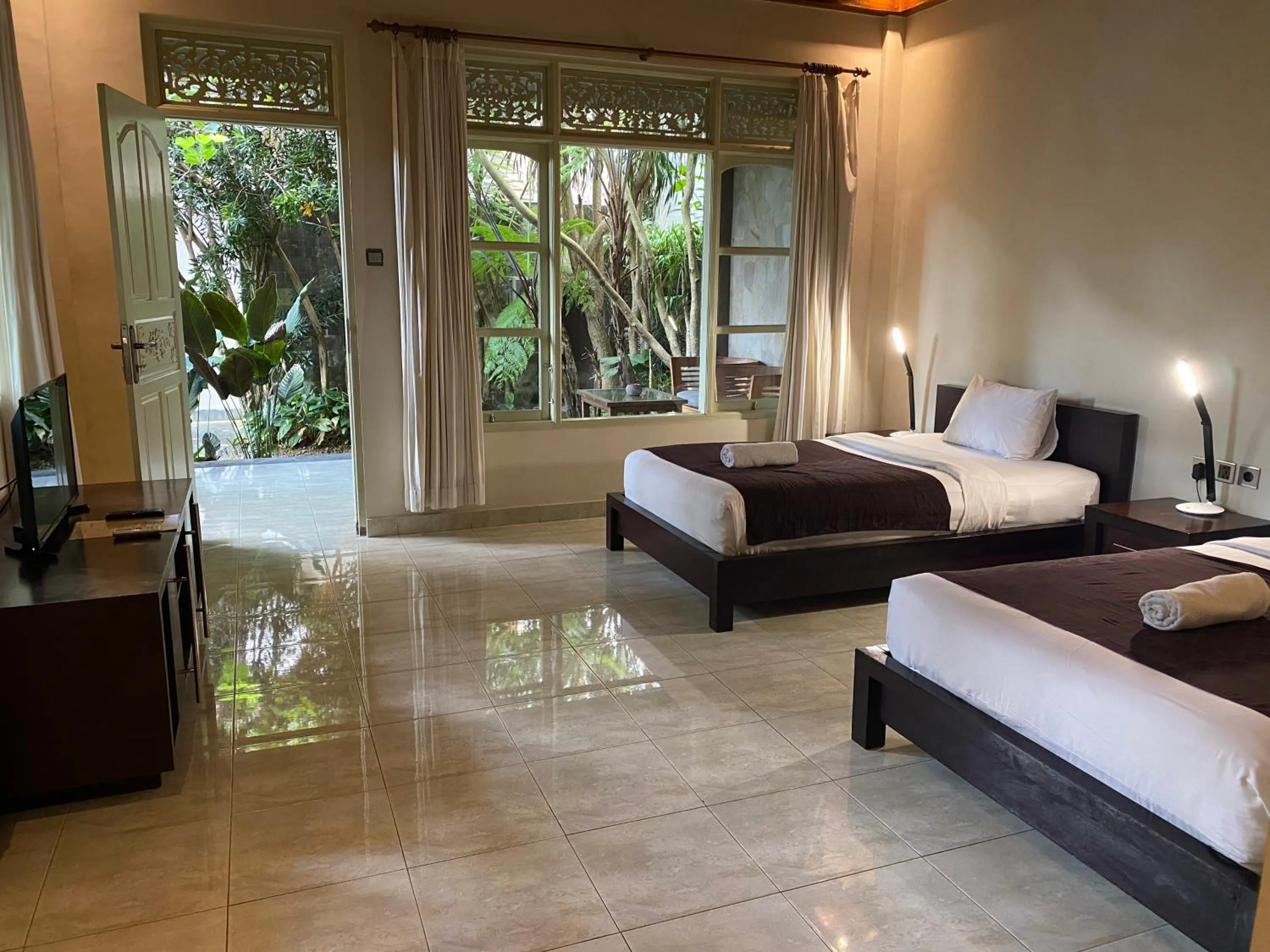 Bedroom, Bed in Wana Karsa Ubud Hotel