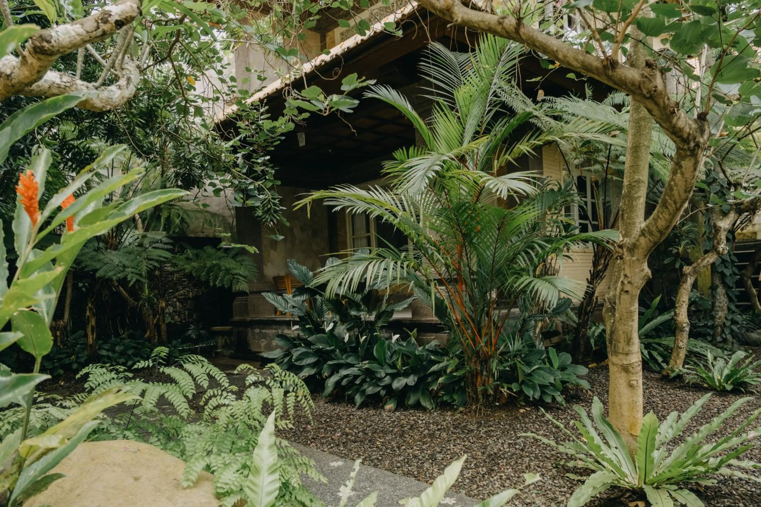 Garden in Wana Karsa Ubud Hotel