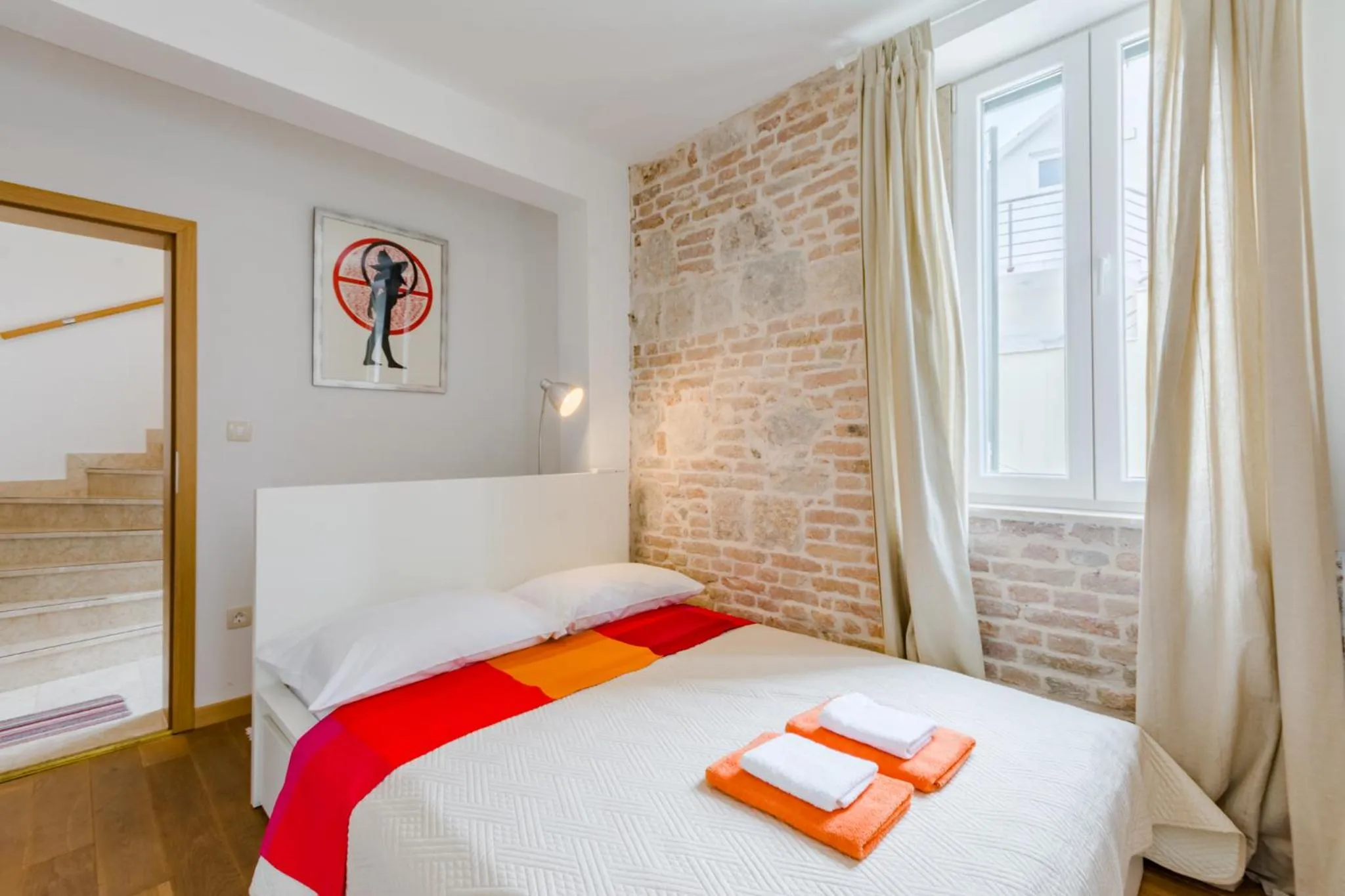 Bedroom, Bed in Luxury Villa Roza