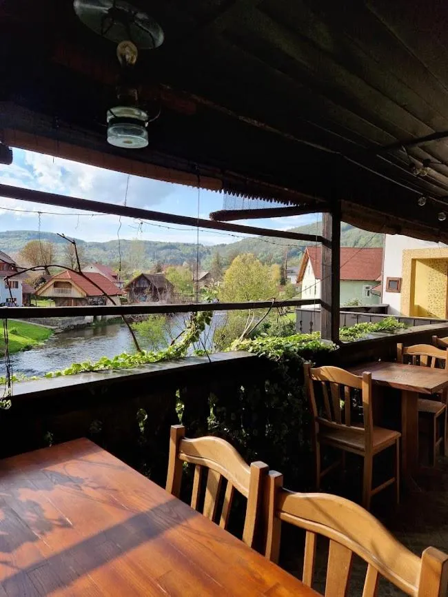 Patio in Krka River Lodge