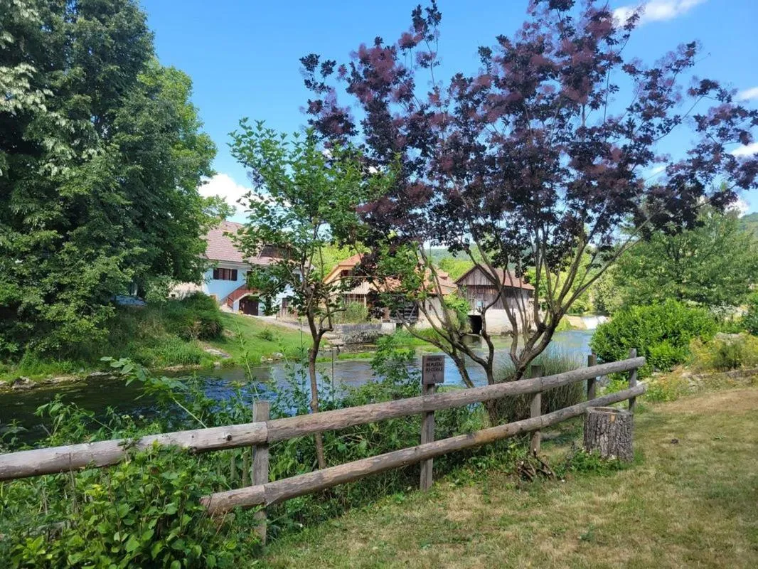 Garden in Krka River Lodge
