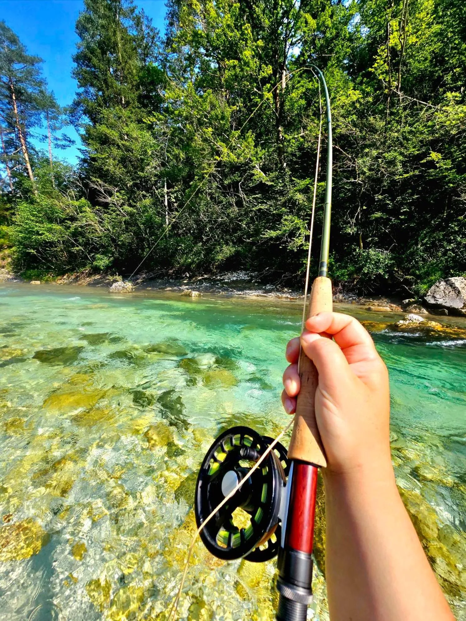 Fishing in Krka River Lodge