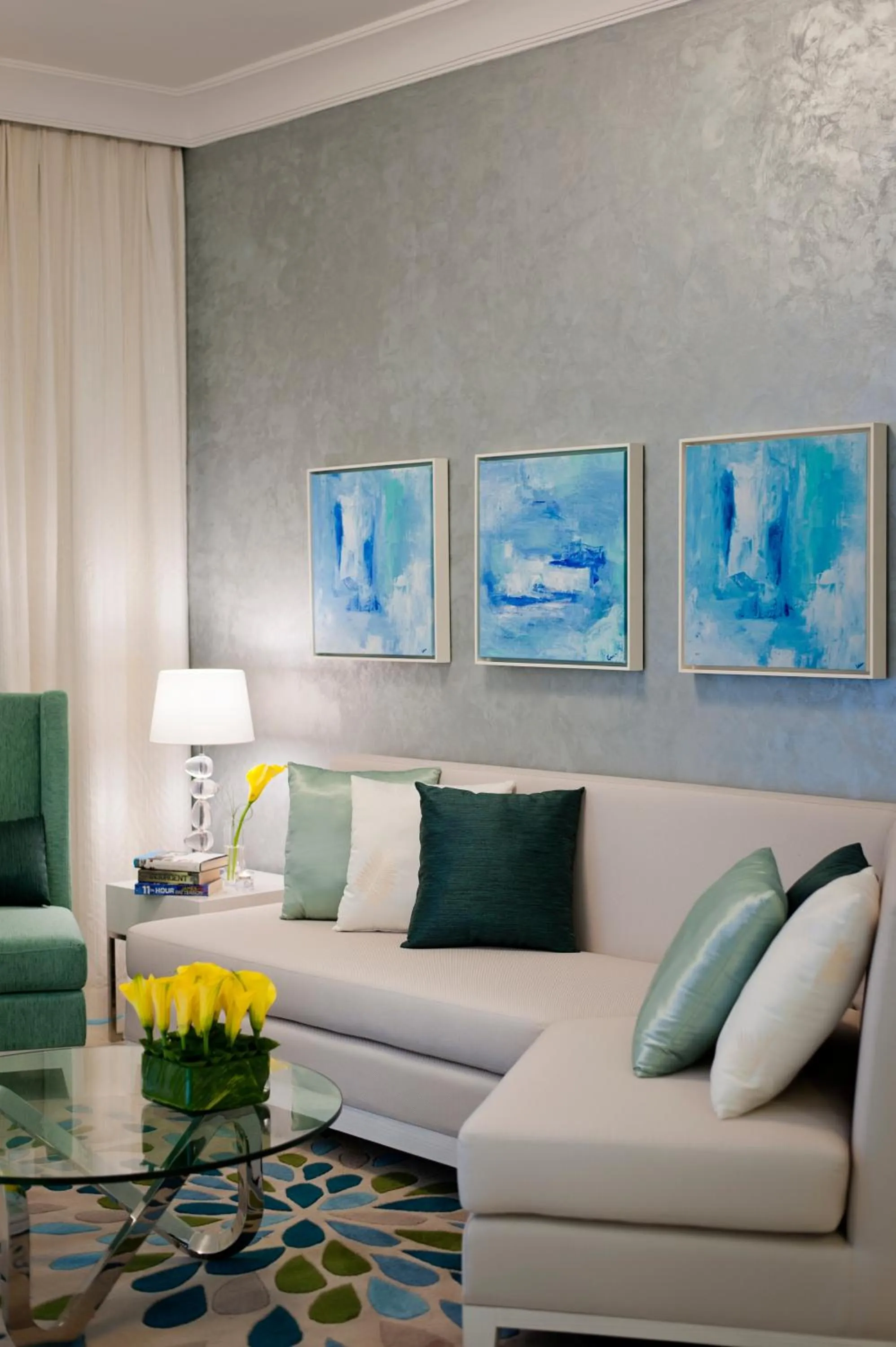 Living room in DAMAC Maison Mall Street