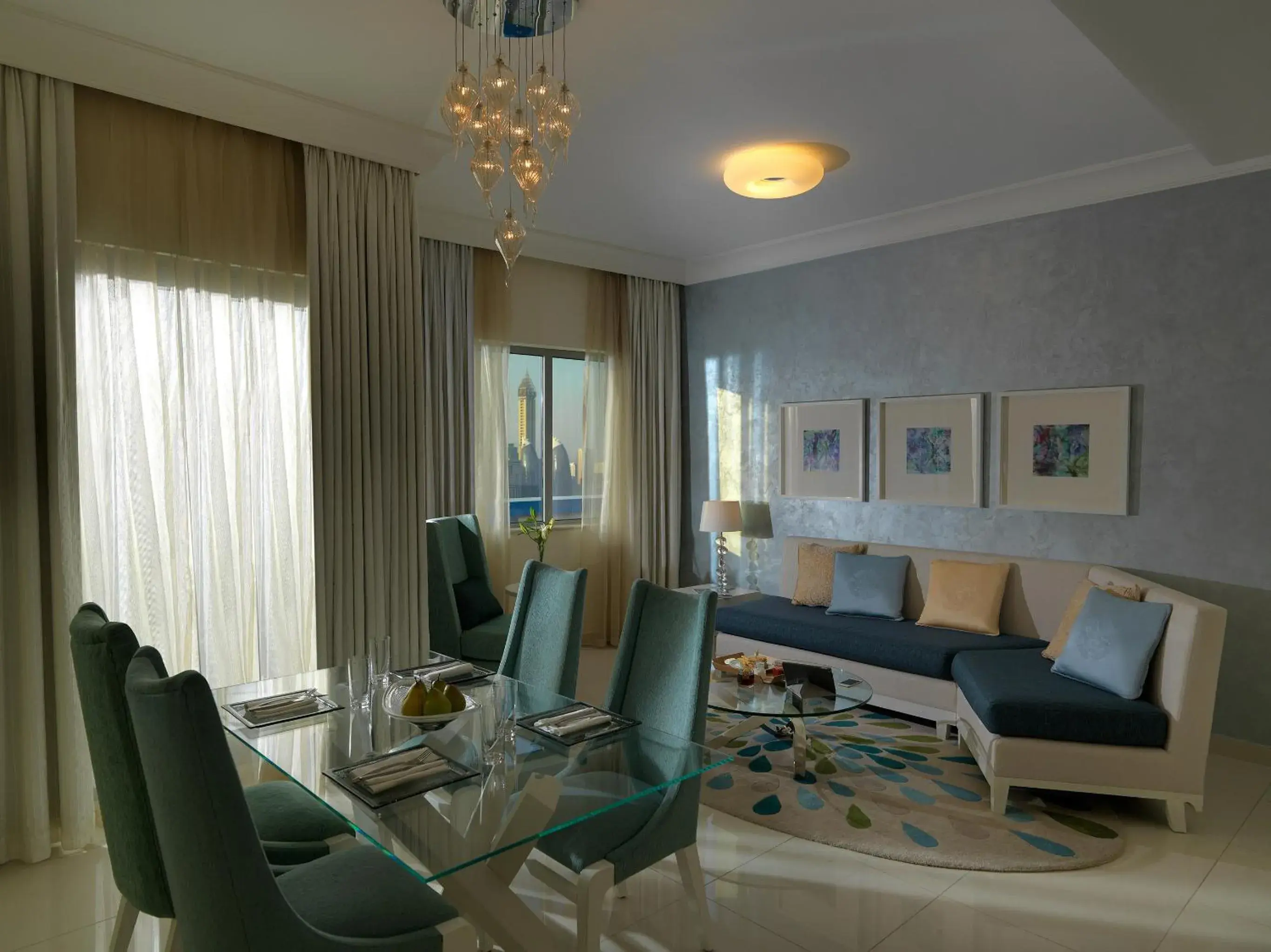 Living room in DAMAC Maison Mall Street Living room in DAMAC Maison Mall Street