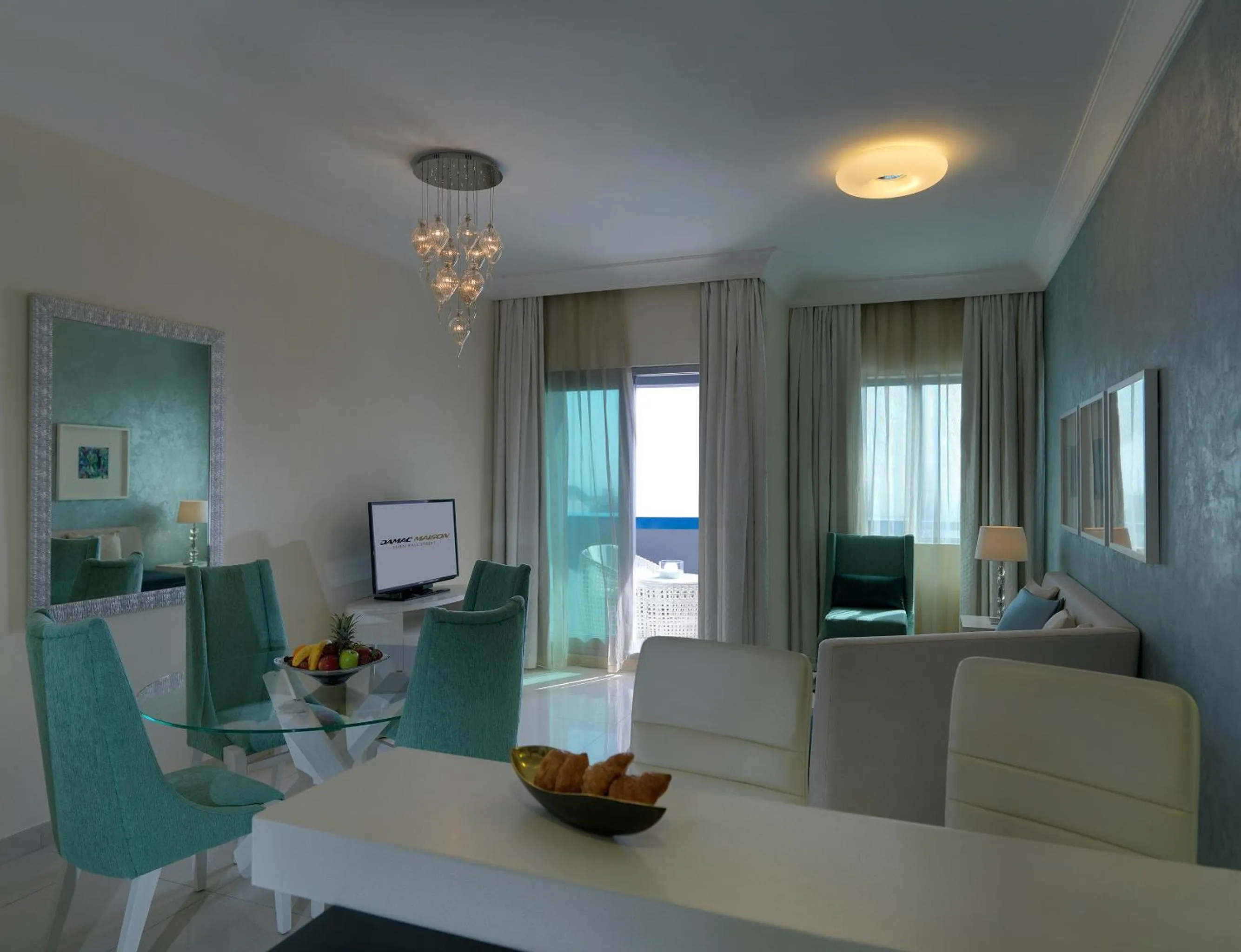 Living room in DAMAC Maison Mall Street