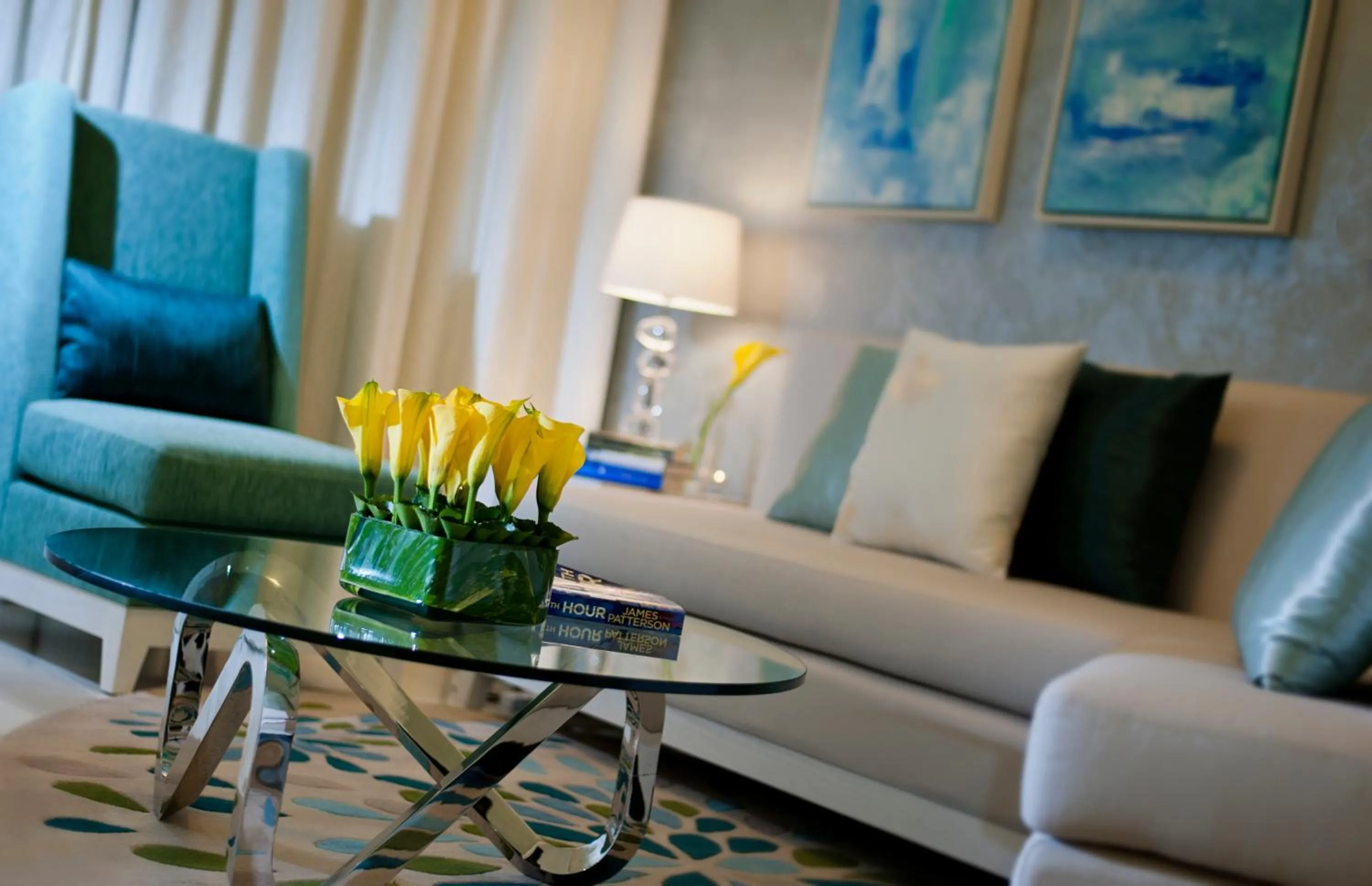 Living room in DAMAC Maison Mall Street