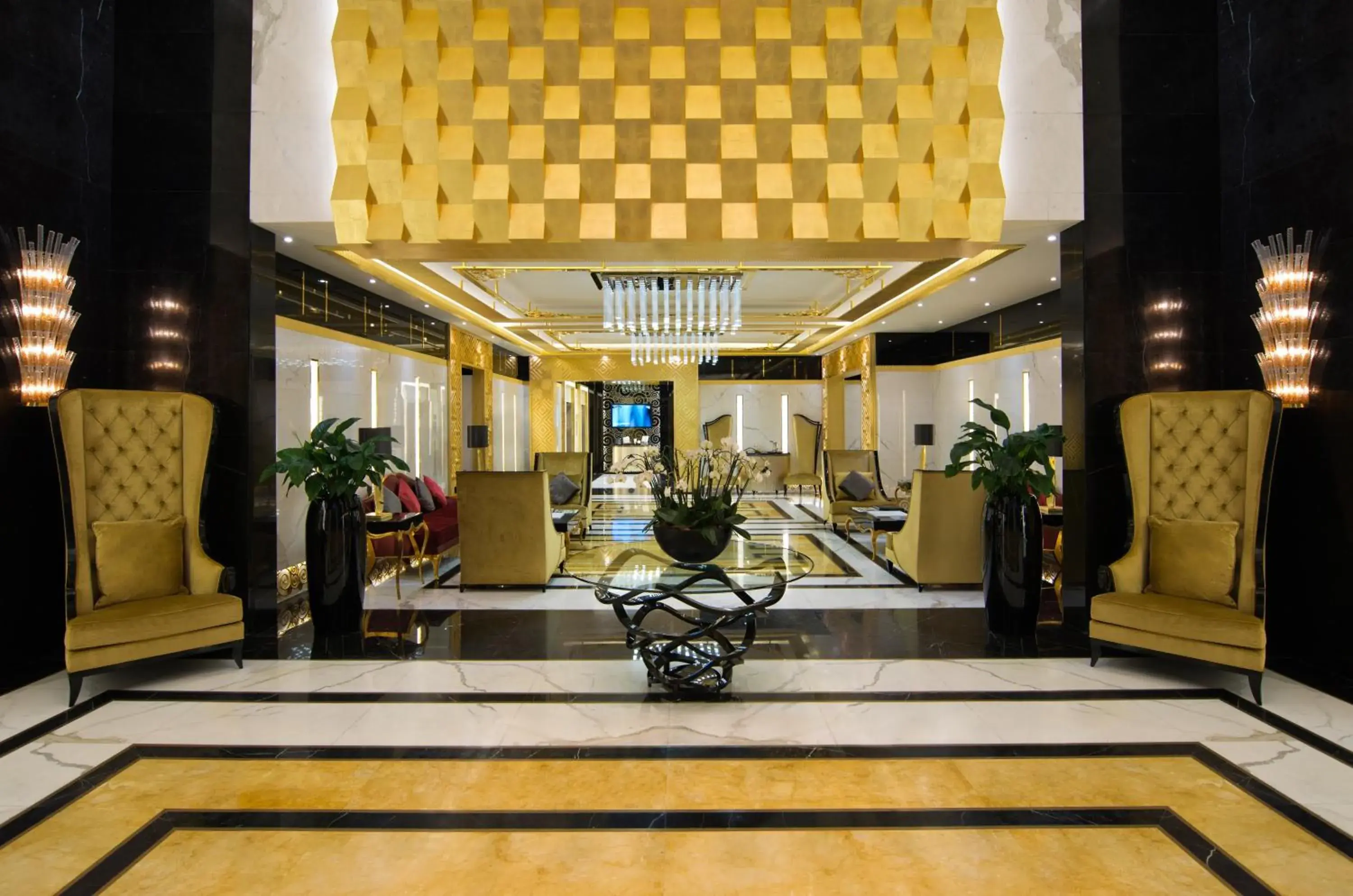 Lobby or reception in DAMAC Maison Mall Street Lobby or reception in DAMAC Maison Mall Street