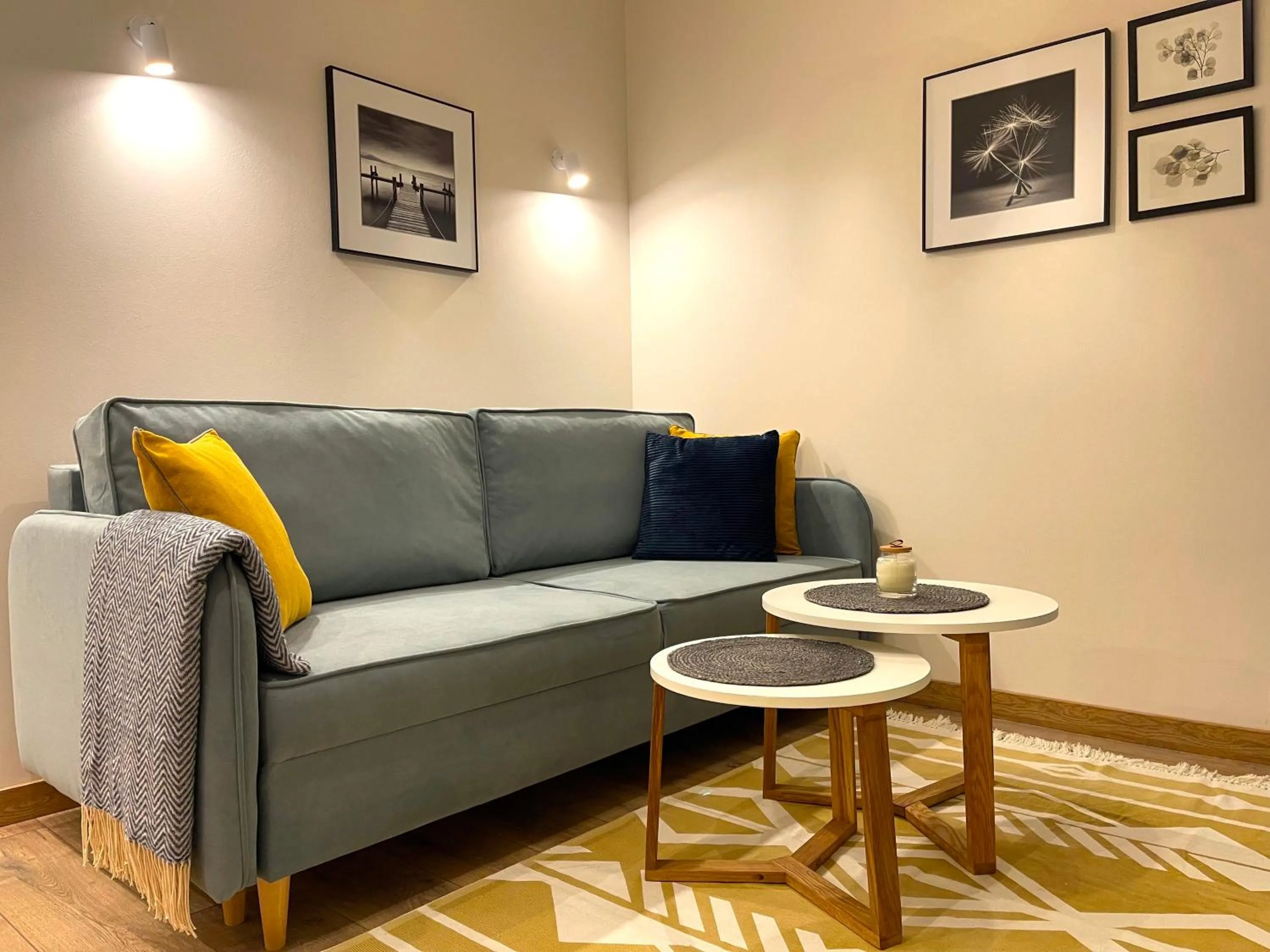 Seating area in Cozy Home Jekaba Apartment, old town, self check-in