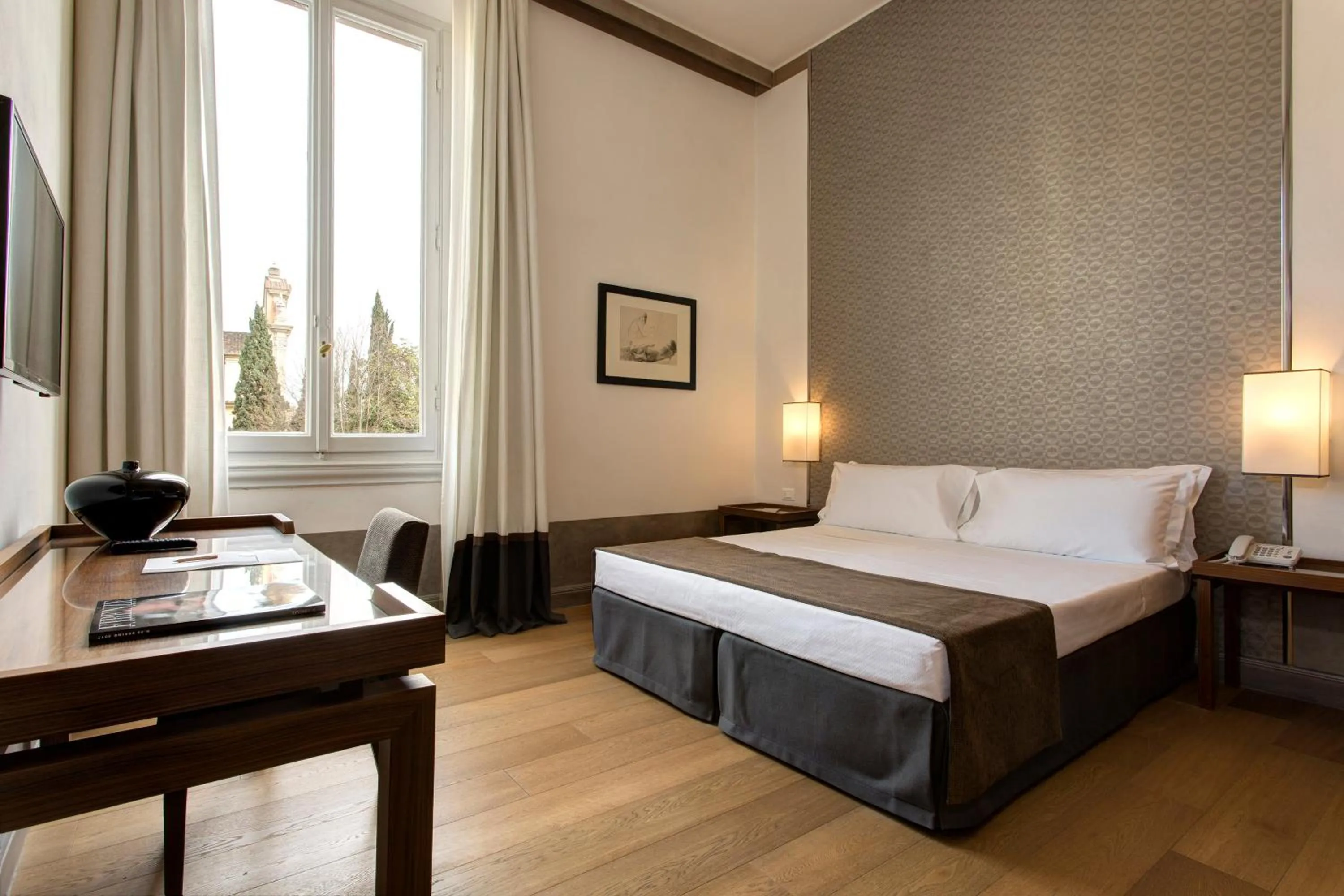 Bedroom, Bed in Hotel Orto de' Medici