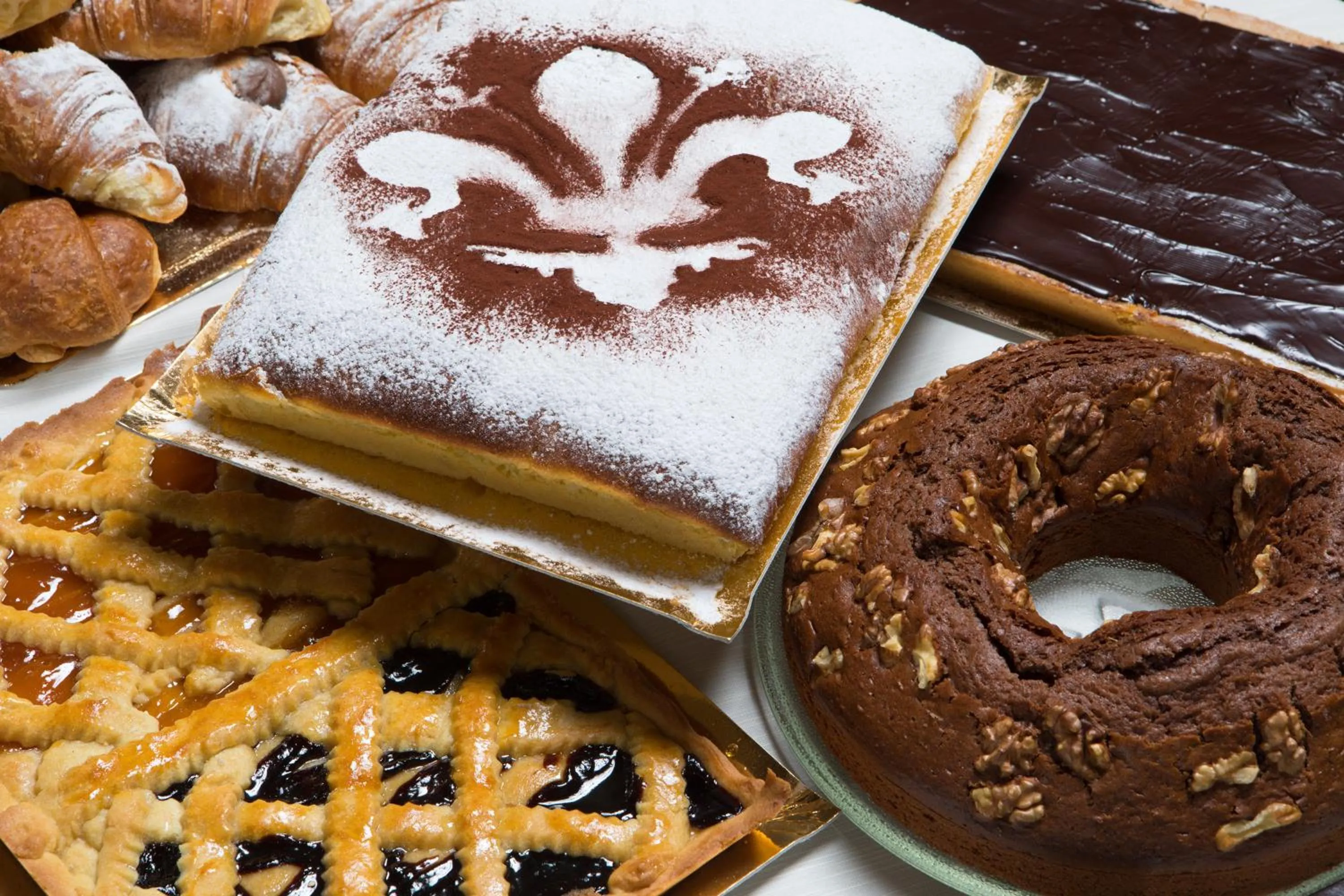 Italian breakfast in Hotel Orto de' Medici