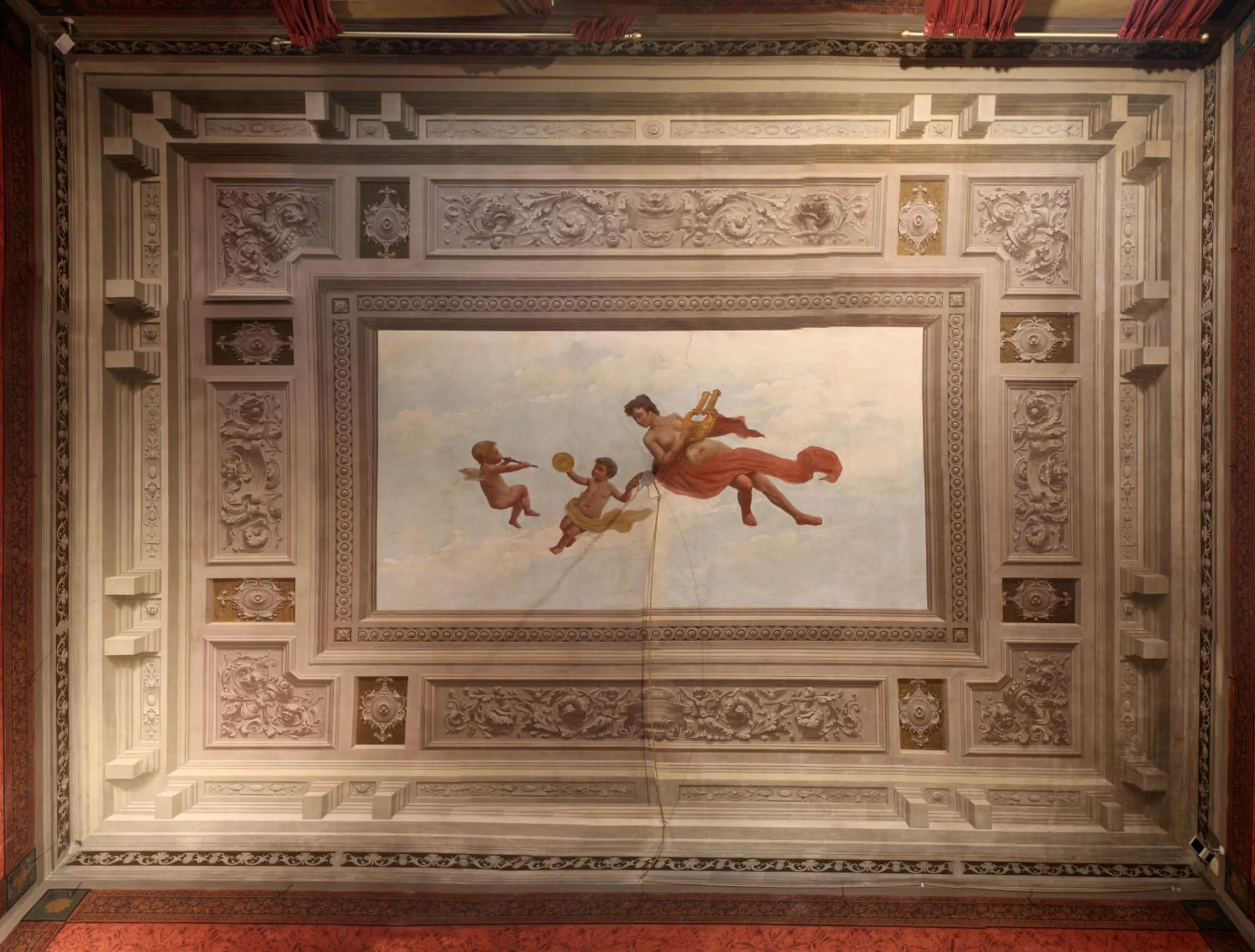 Library in Hotel Orto de' Medici