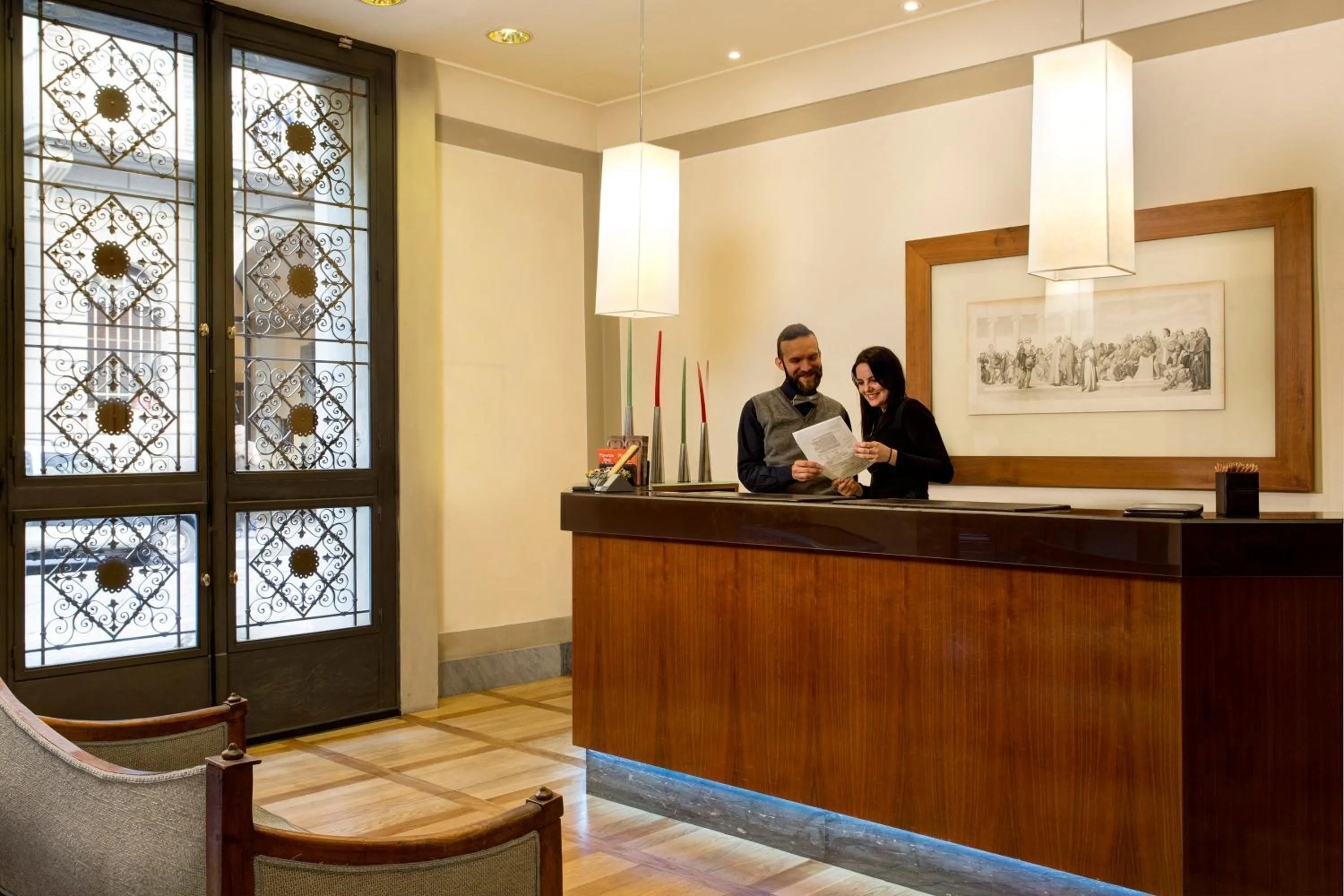 Staff in Hotel Orto de' Medici