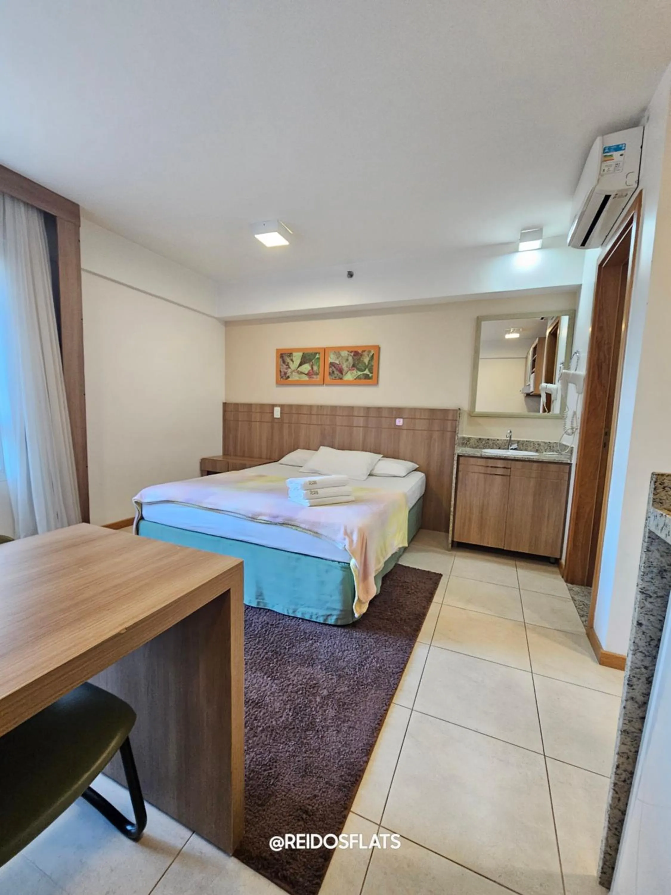 Bed in Flat Saint Moritz Express By Rei dos Flats