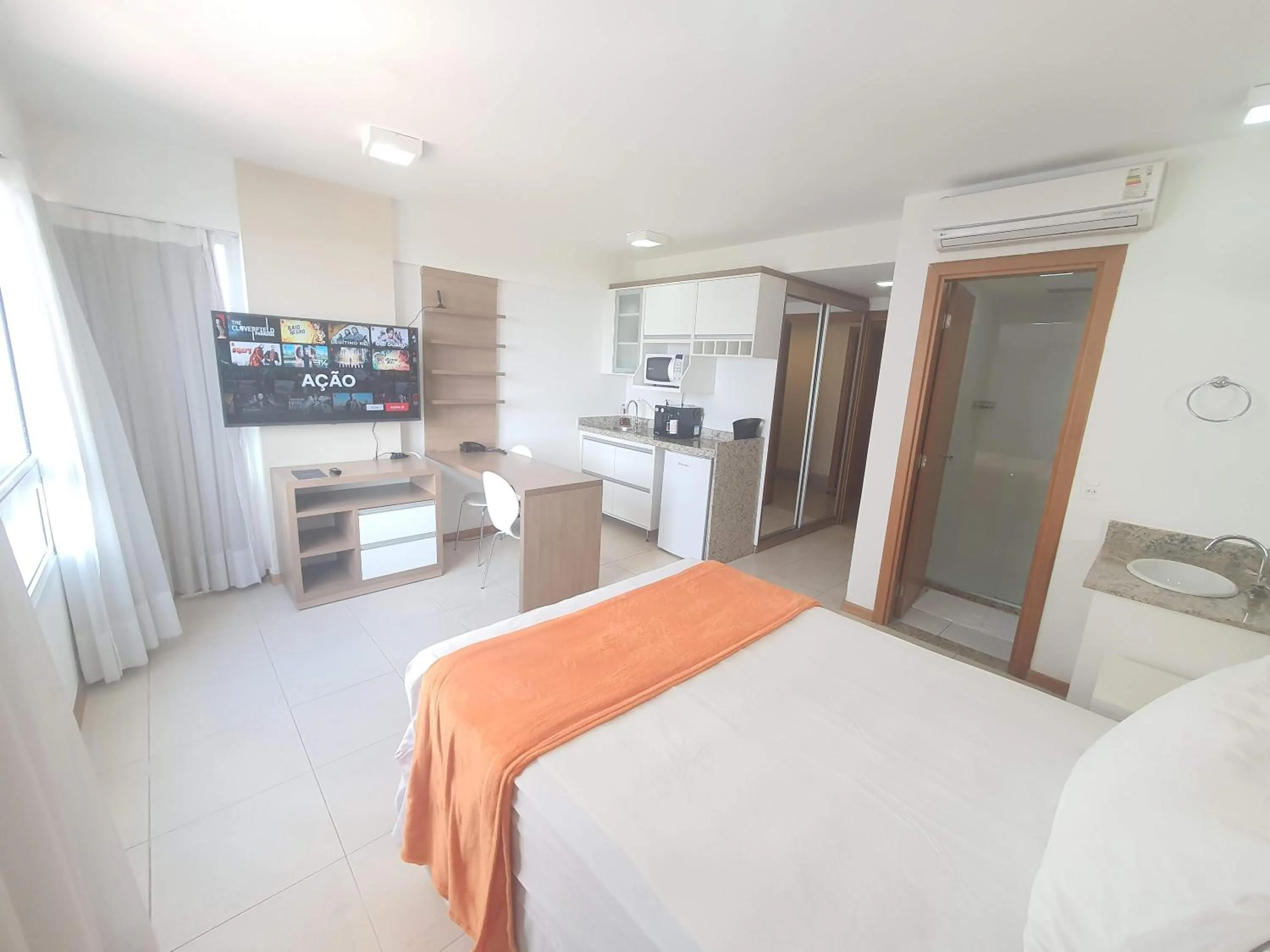 Bed in Flat Saint Moritz Express By Rei dos Flats