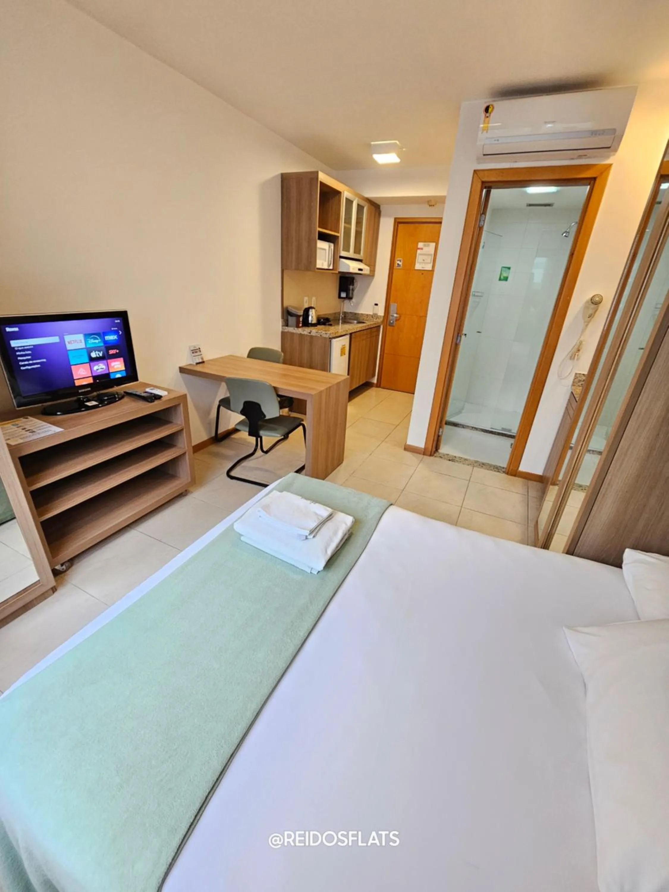 Bed in Flat Saint Moritz Express By Rei dos Flats