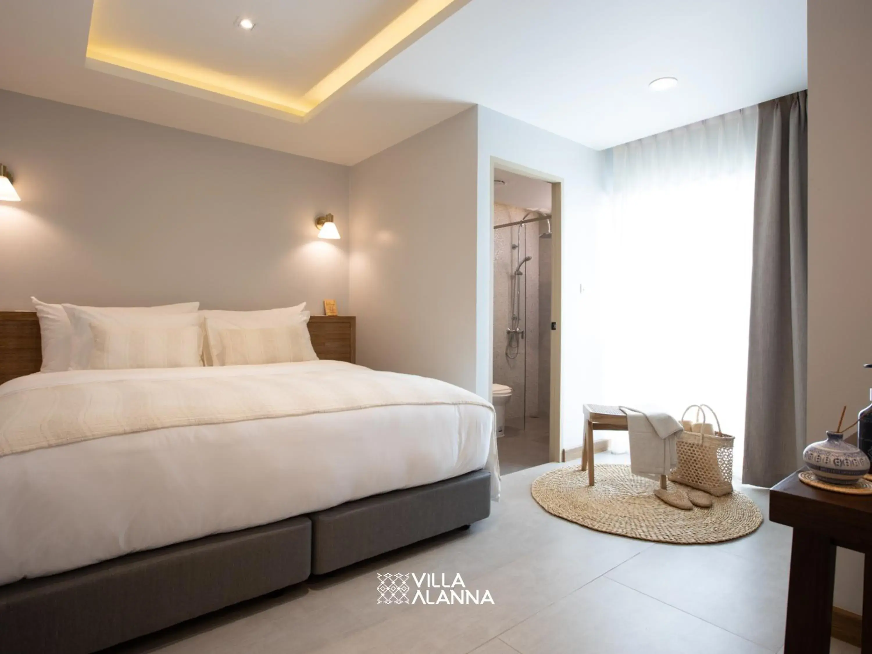 Bathroom, Bed in Villa ALANNA Bathroom, Bed in Villa ALANNA