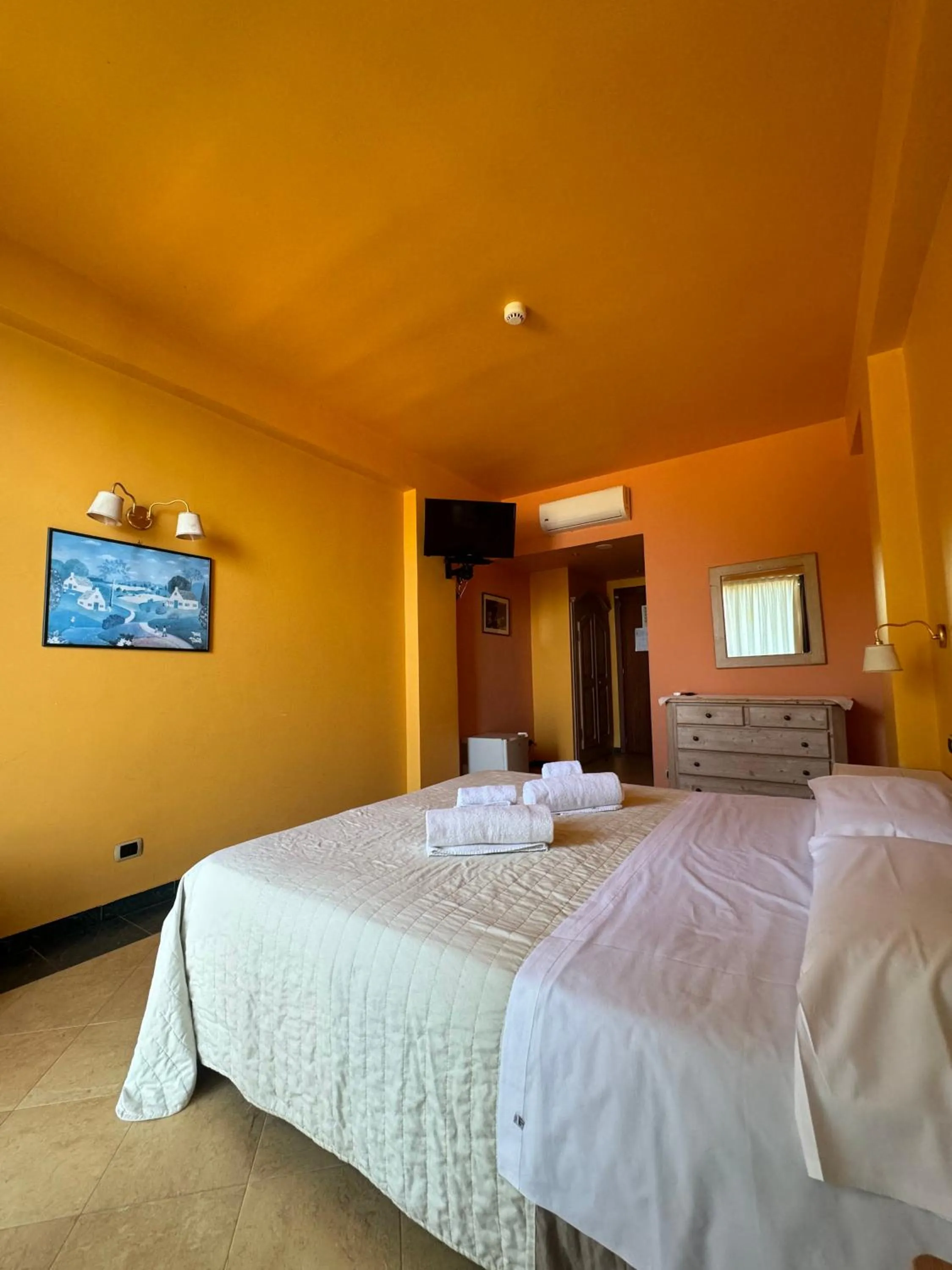 Bed in Hotel La Playa Blanca