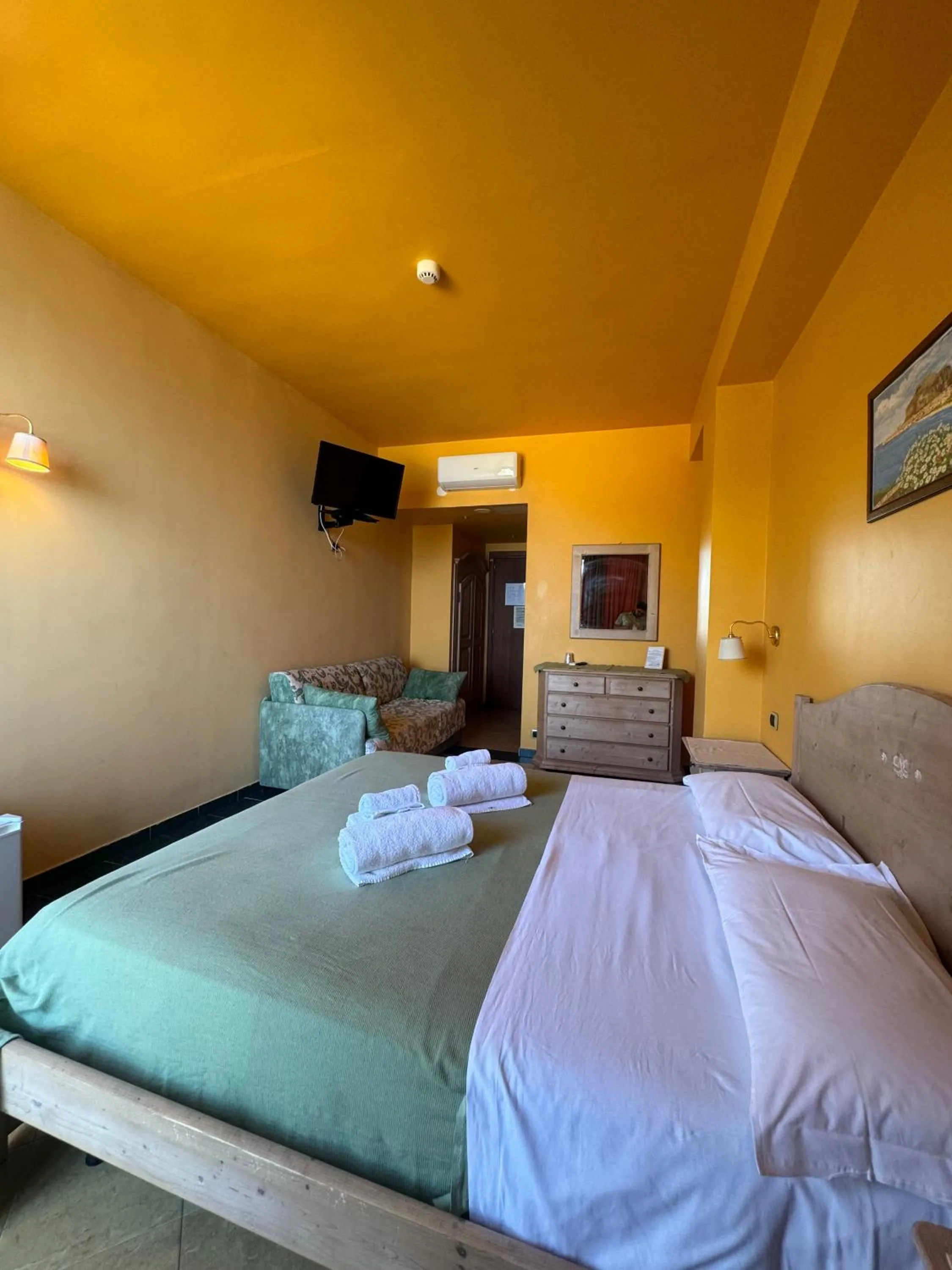 Communal lounge/ TV room in Hotel La Playa Blanca