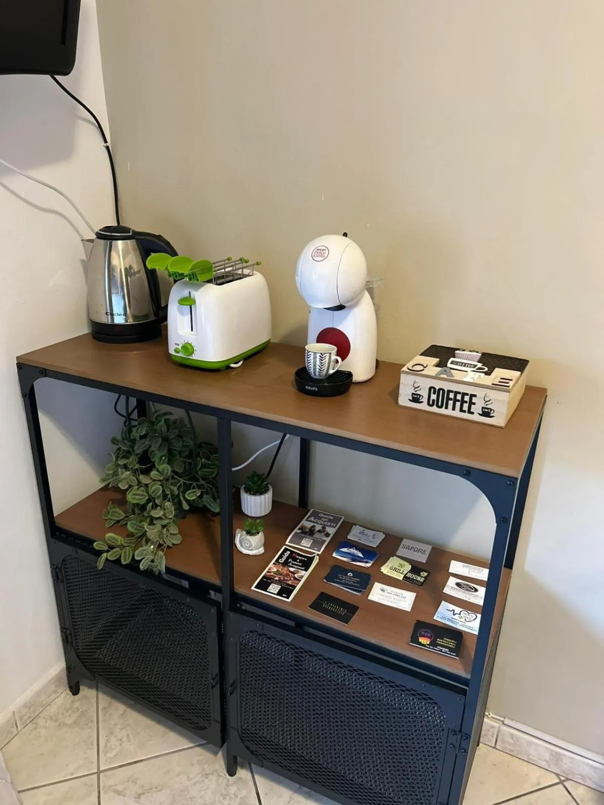 Coffee/tea facilities in My Suite Fiuggi