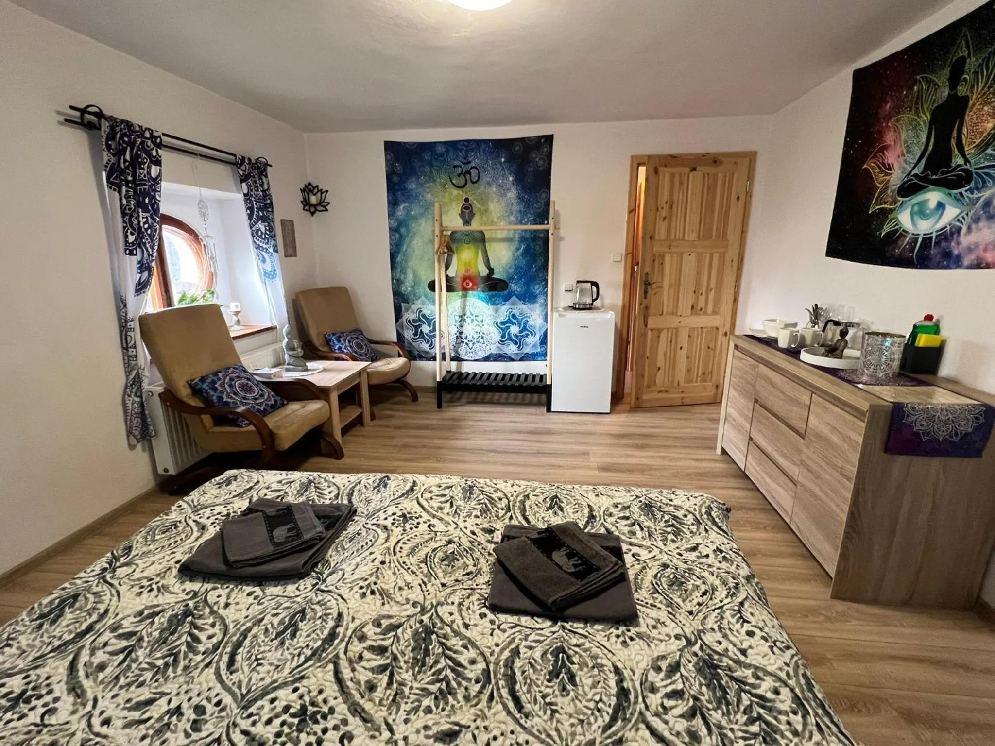 Bed in Rodinná farma Sedmikráska