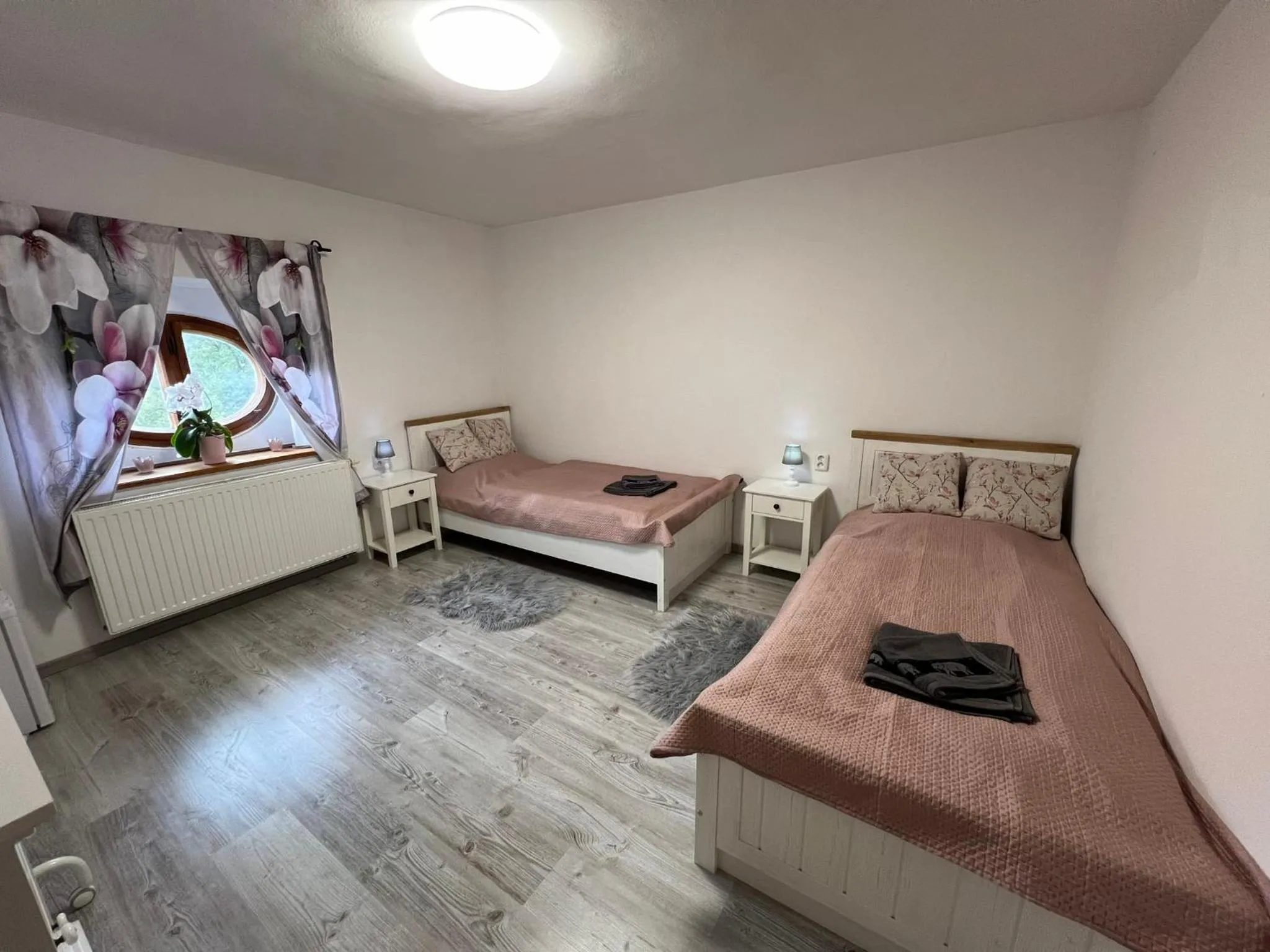 Bed in Rodinná farma Sedmikráska