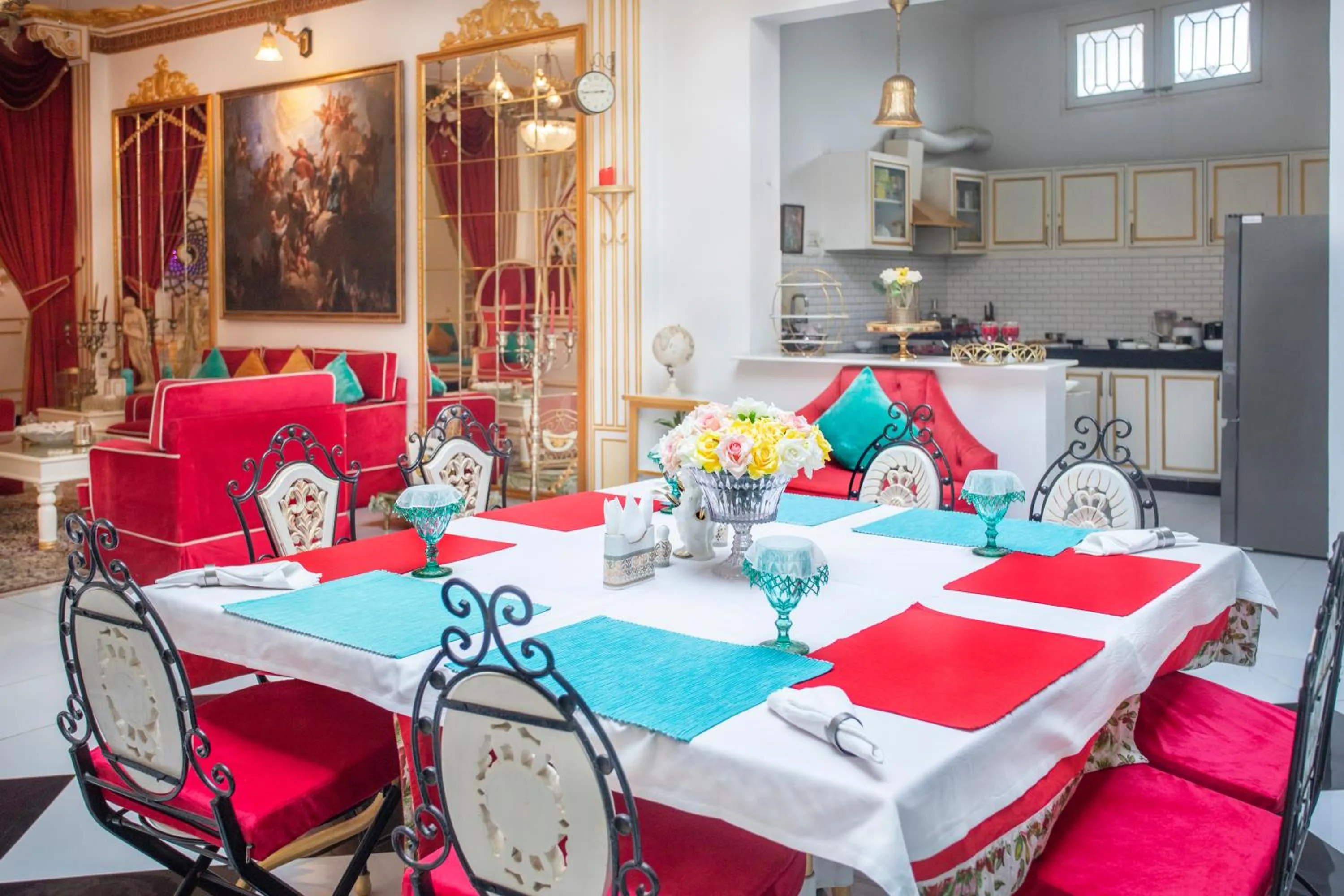 Kitchen or kitchenette in The Royal Hermitage - Best Luxury Boutique Hotel Jaipur