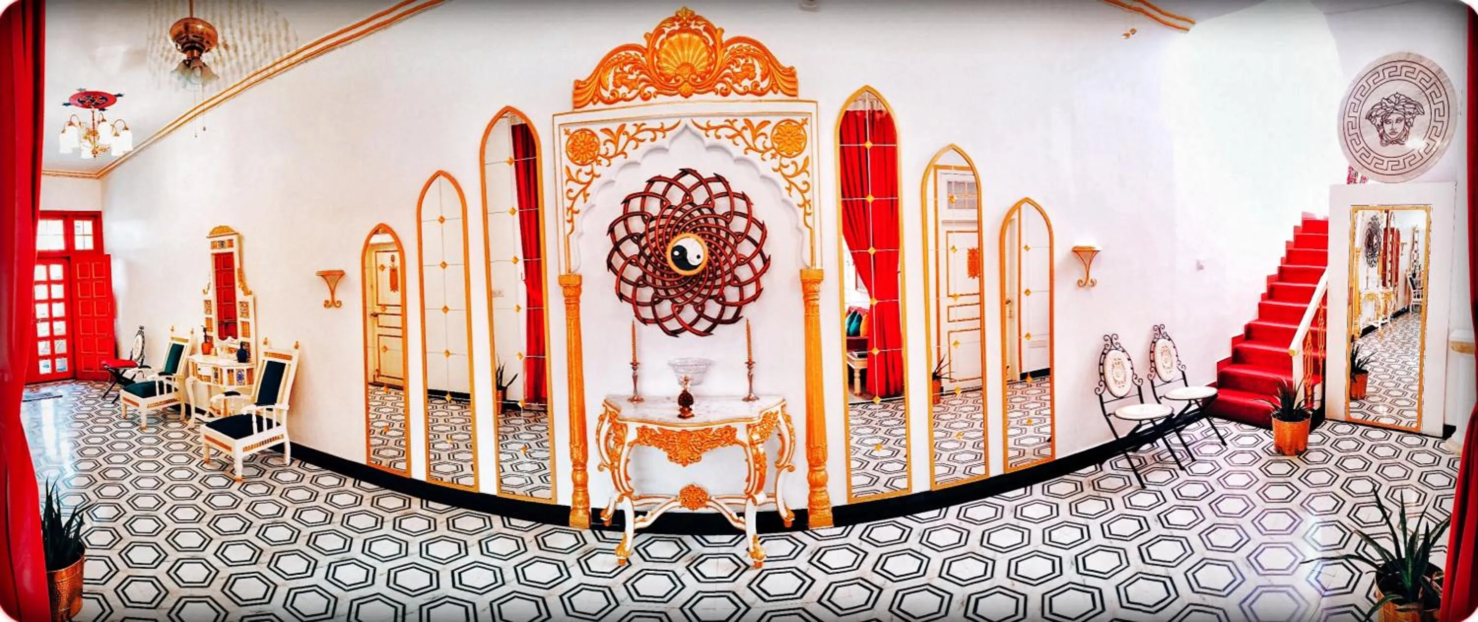 Decorative detail in The Royal Hermitage - Best Luxury Boutique Hotel Jaipur