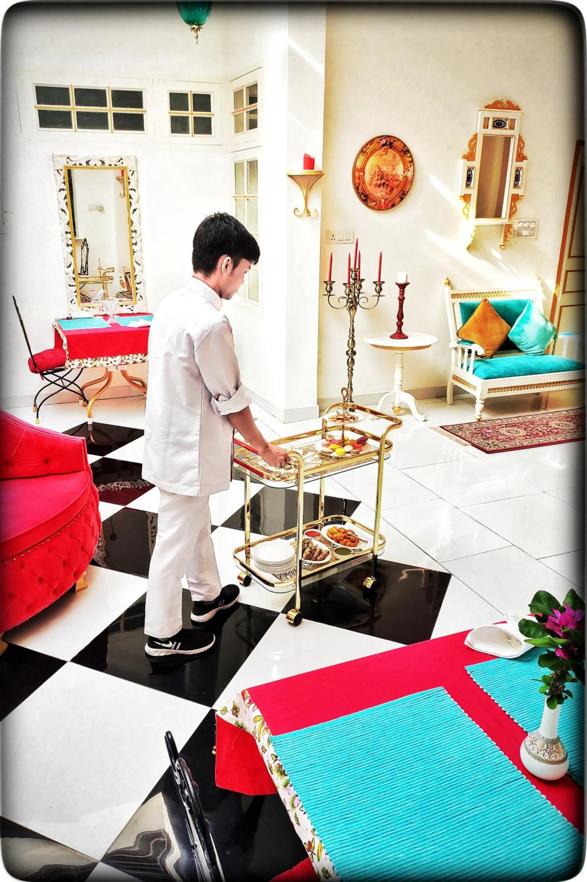 Coffee/tea facilities in The Royal Hermitage - Best Luxury Boutique Hotel Jaipur