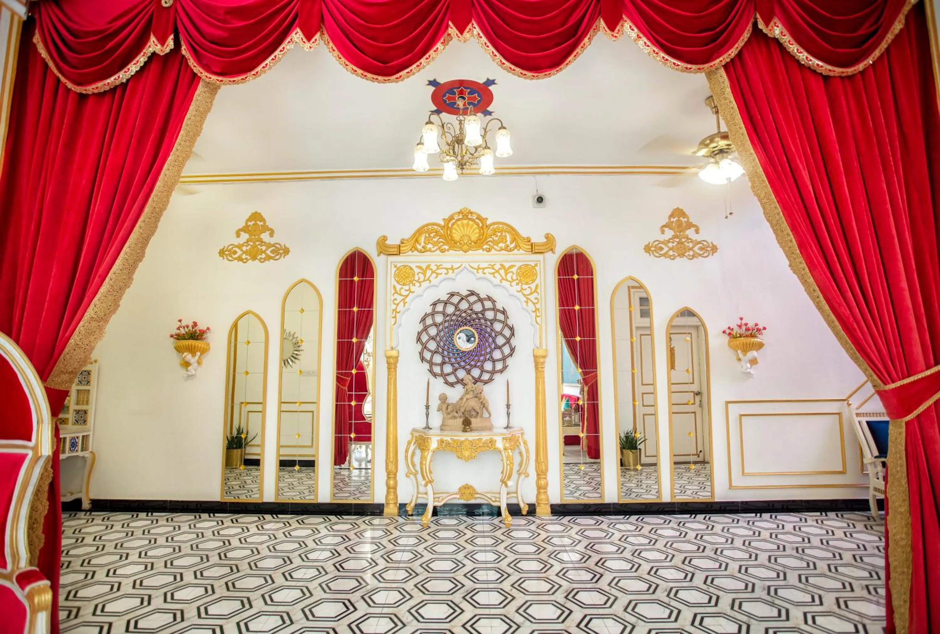 Decorative detail in The Royal Hermitage - Best Luxury Boutique Hotel Jaipur