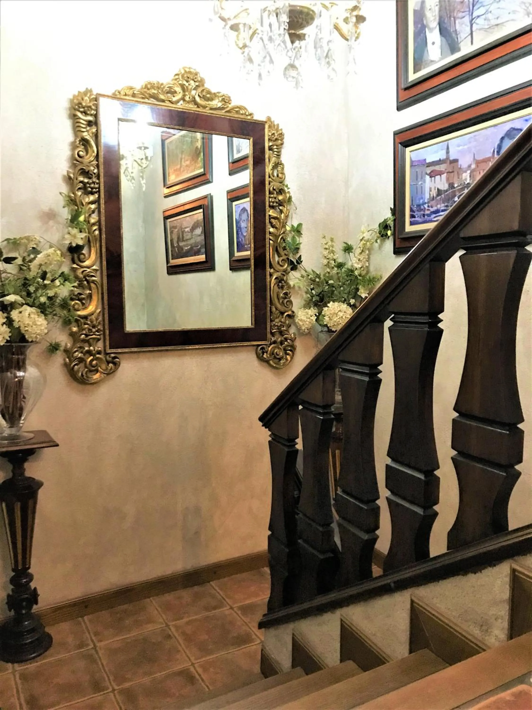 Decorative detail in La Casa dels Poetes