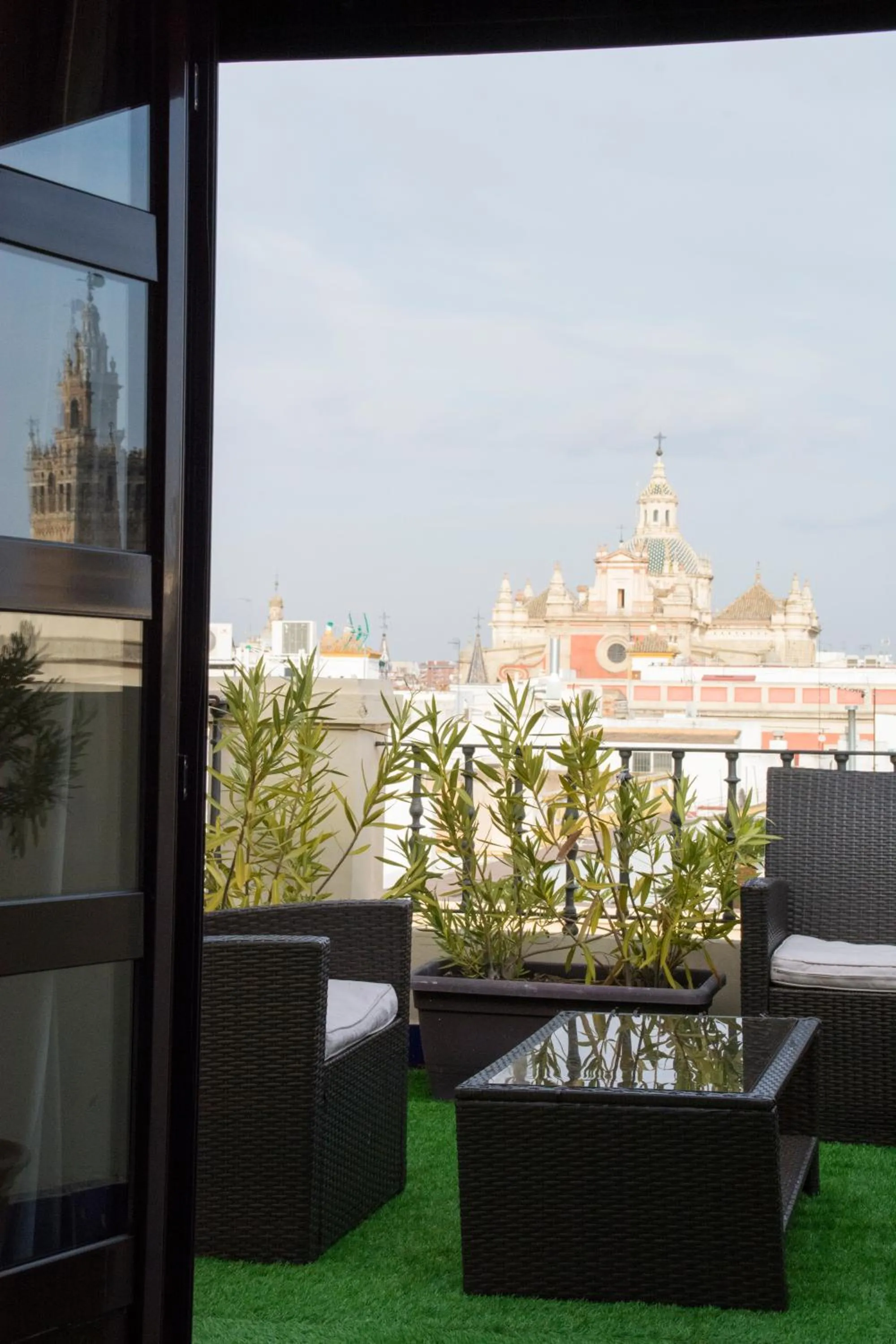 City view in Hotel Plaza