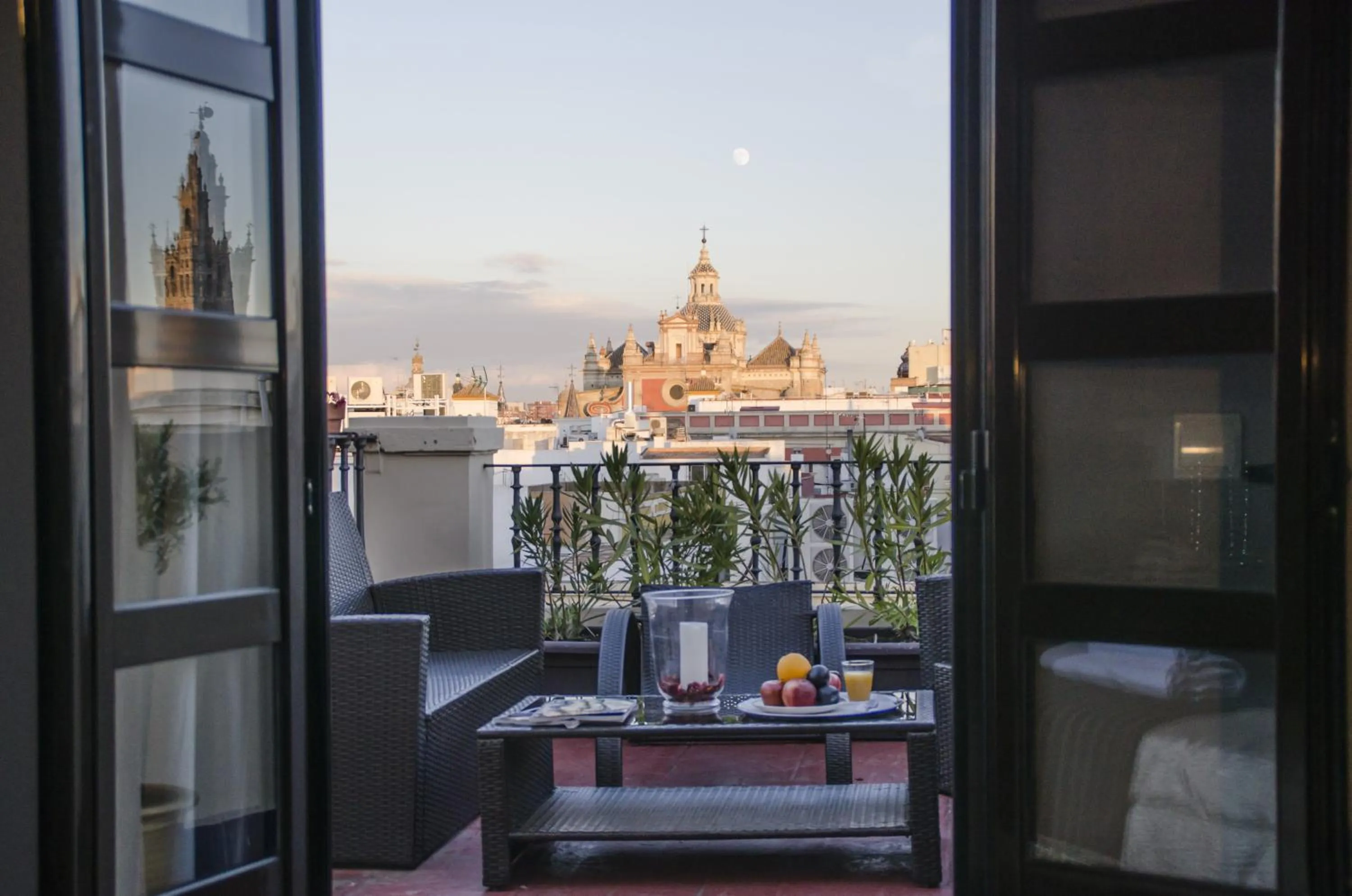 Balcony/Terrace in Hotel Plaza