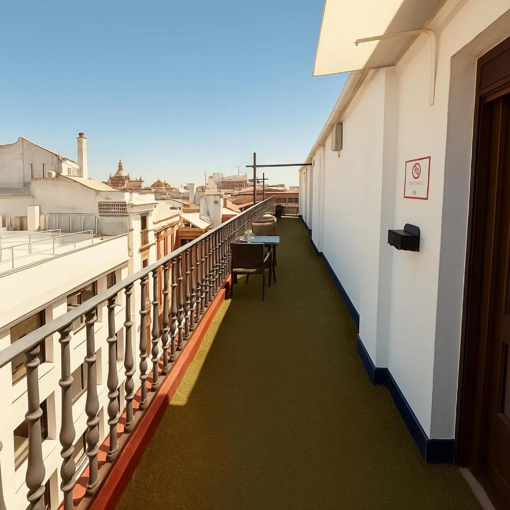 View (from property/room) in Hotel Plaza