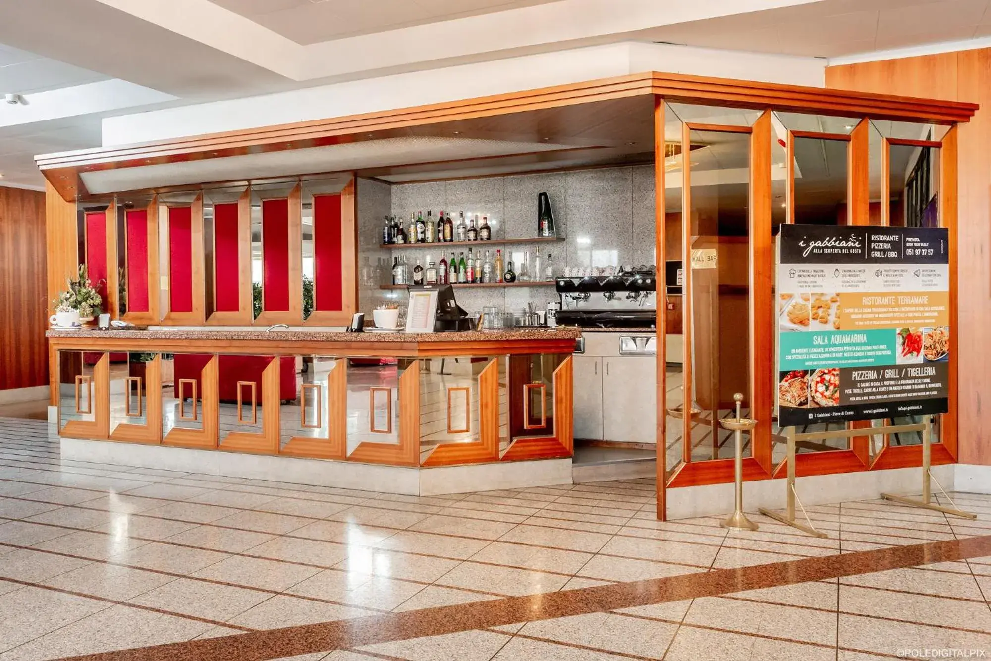 Lounge or bar in RHI Porta Bologna Lounge or bar in RHI Porta Bologna