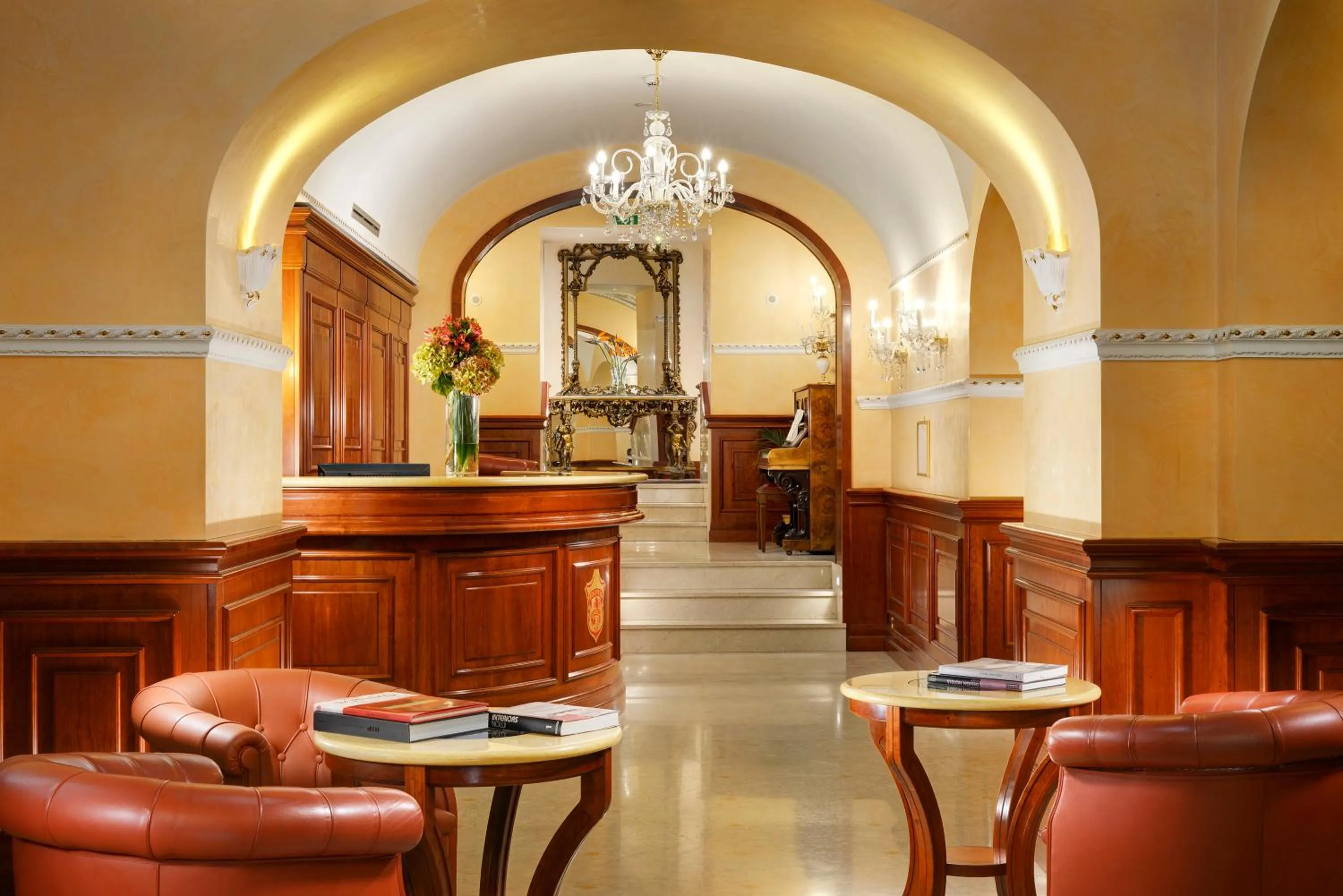 Lobby or reception in Hotel Principessa Isabella