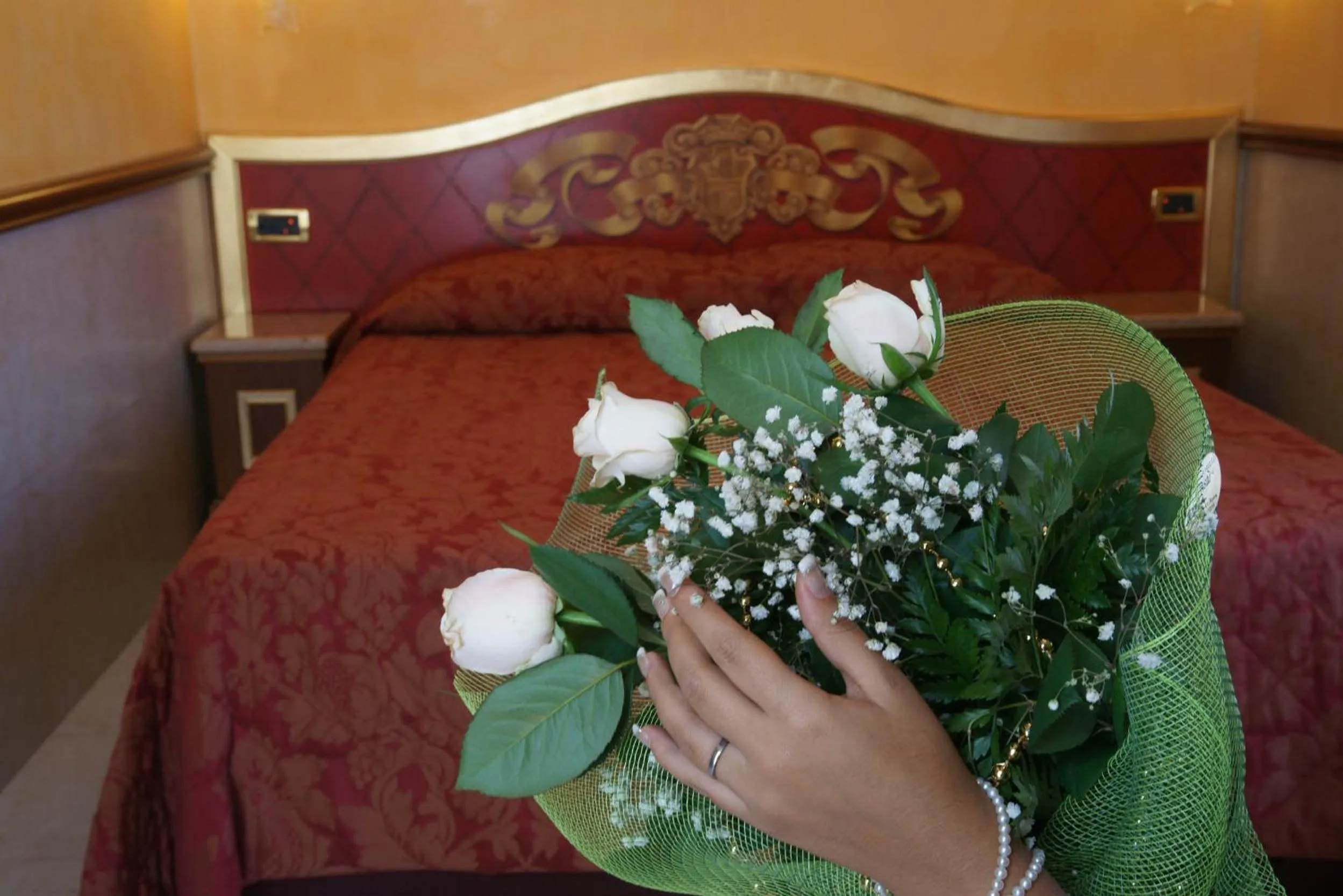 Area and facilities, Bed in Hotel Principessa Isabella