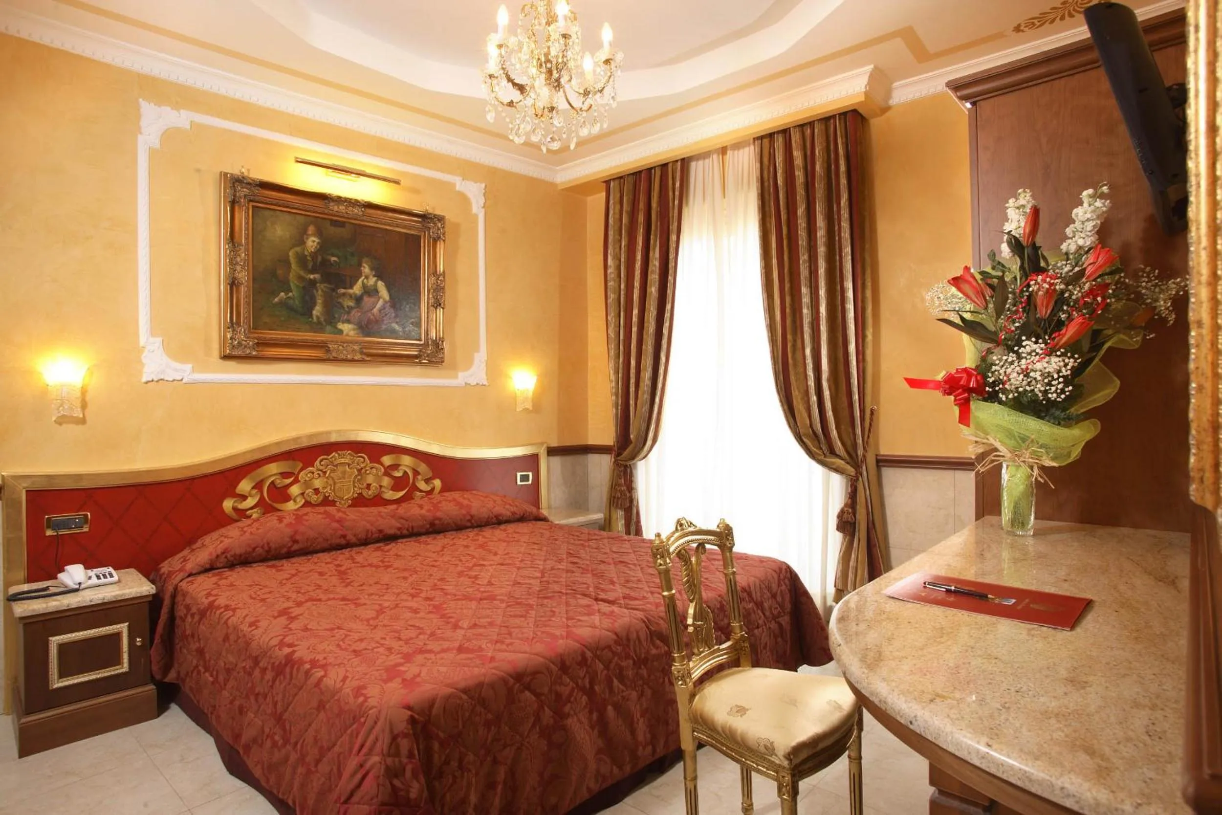Photo of the whole room, Bed in Hotel Principessa Isabella