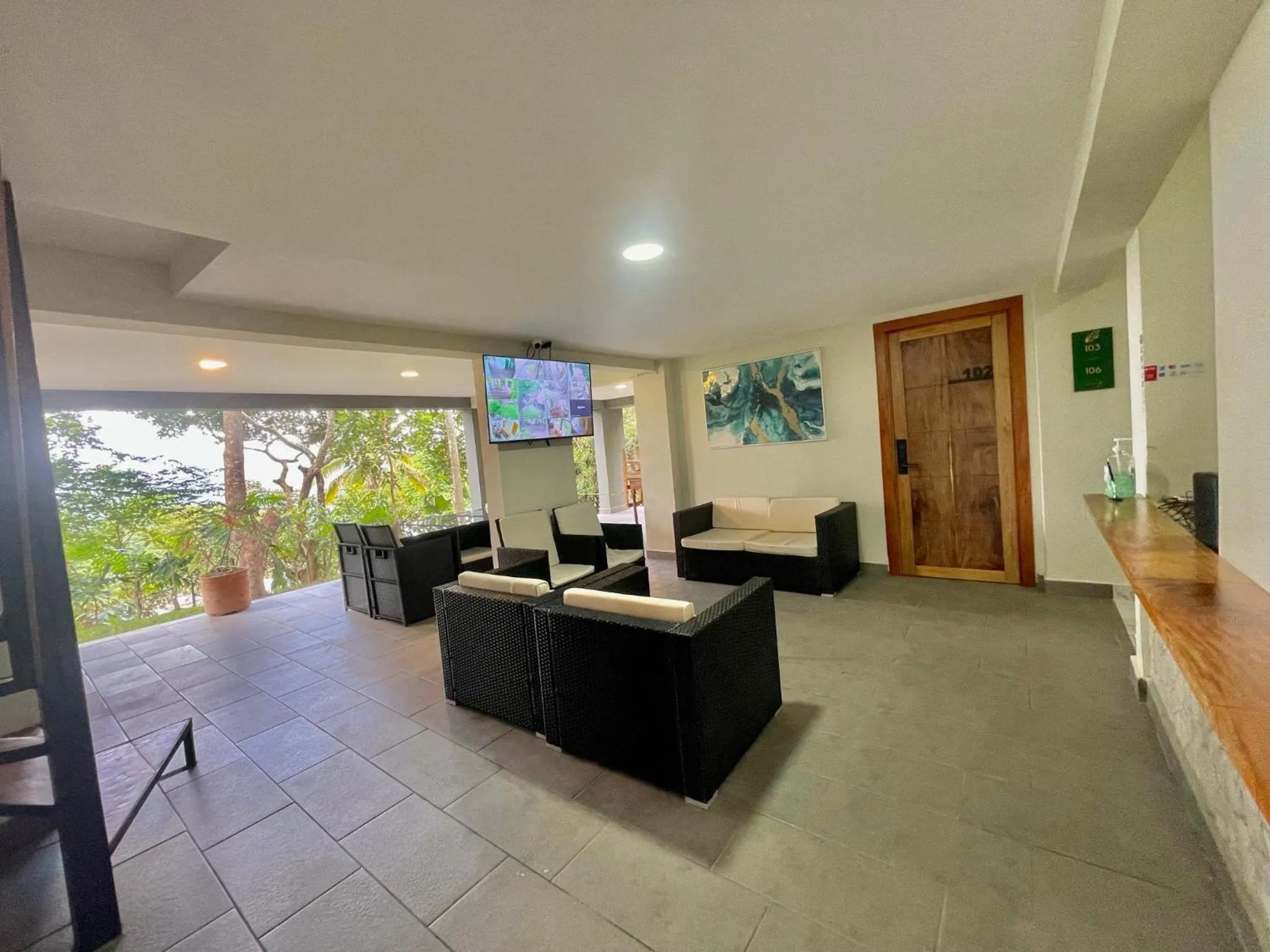 Lobby or reception in Hotel Finca San Nicolas