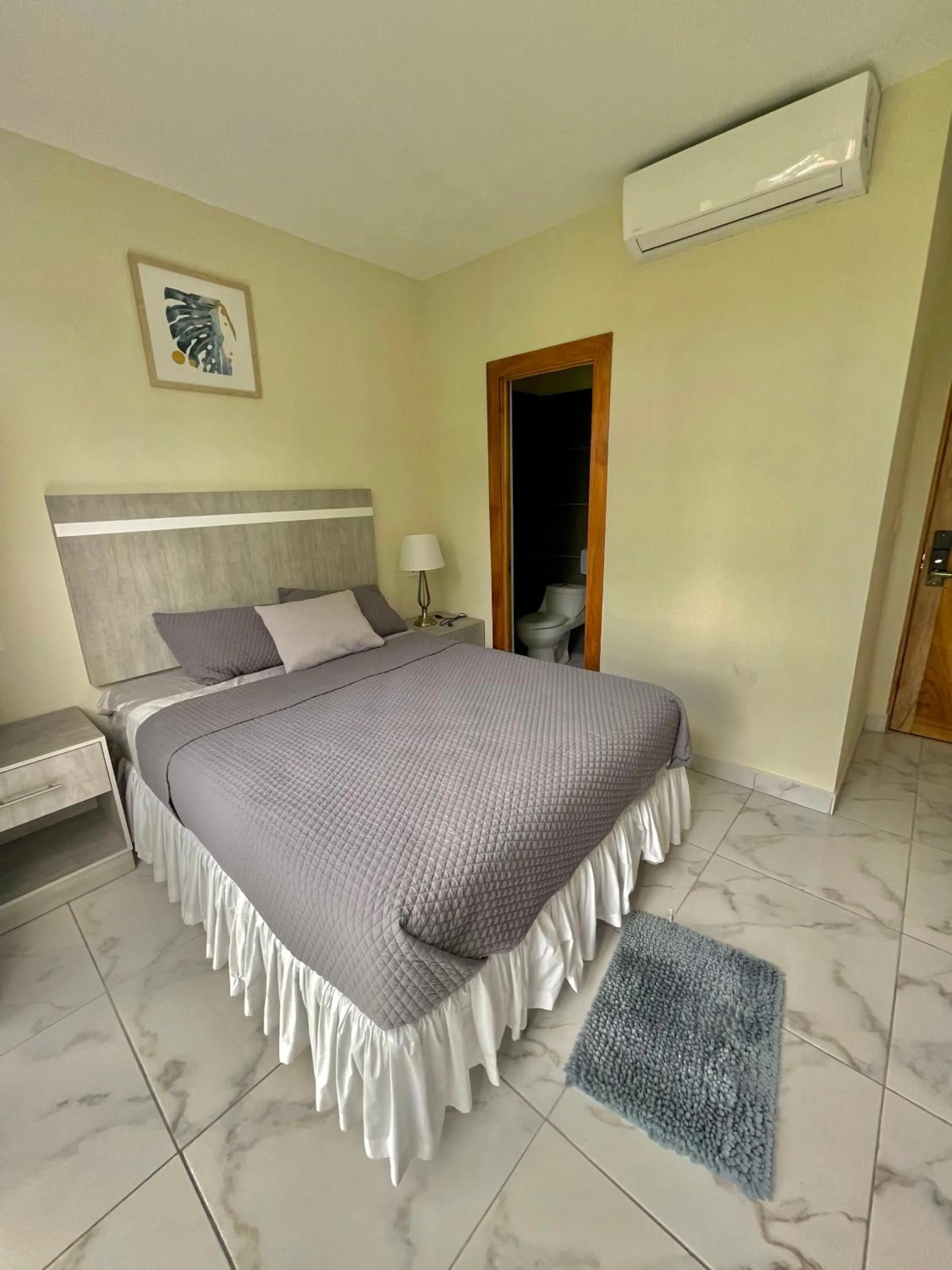 Bed in Hotel Finca San Nicolas