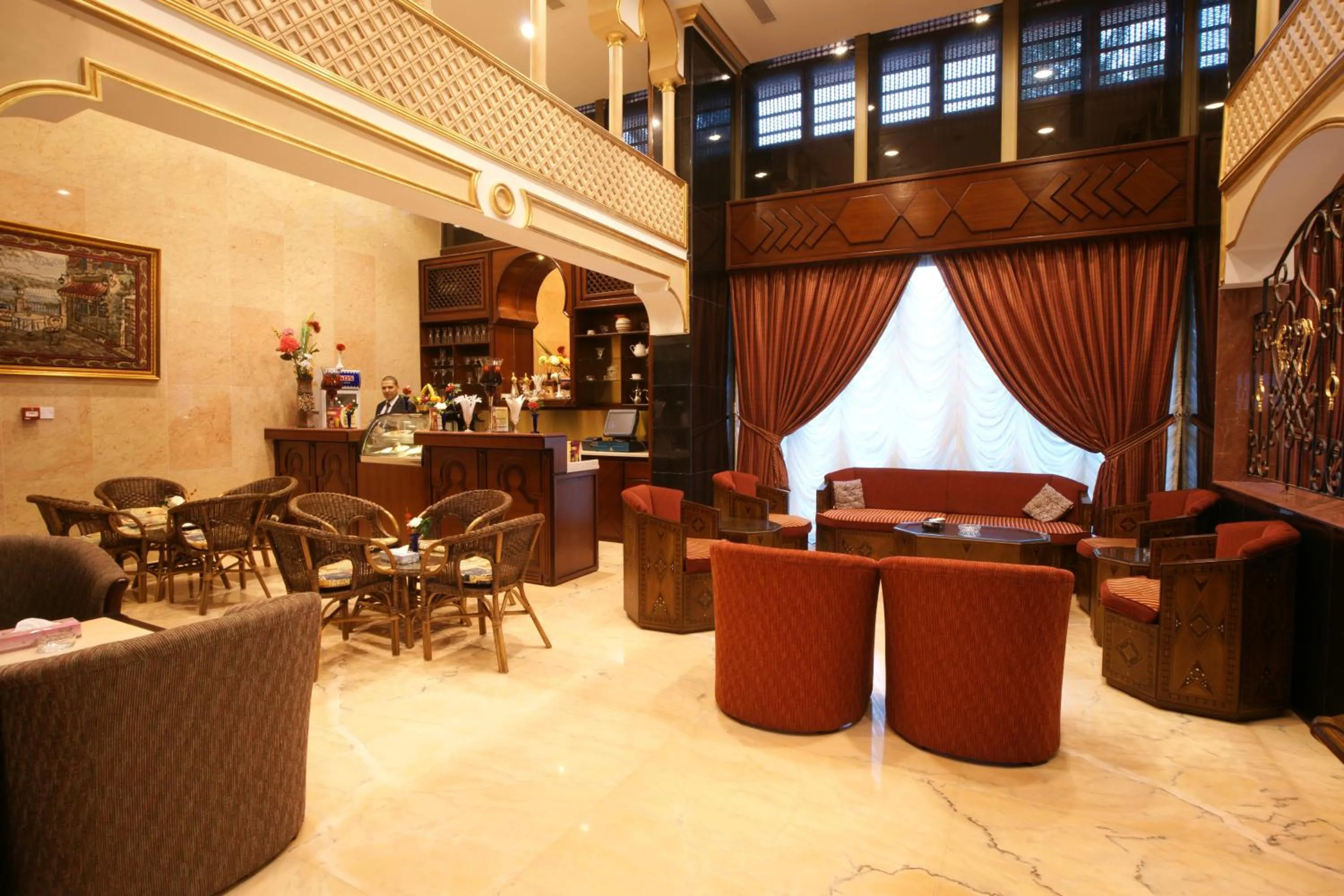 Lobby or reception in Roshan Al Azhar Hotel