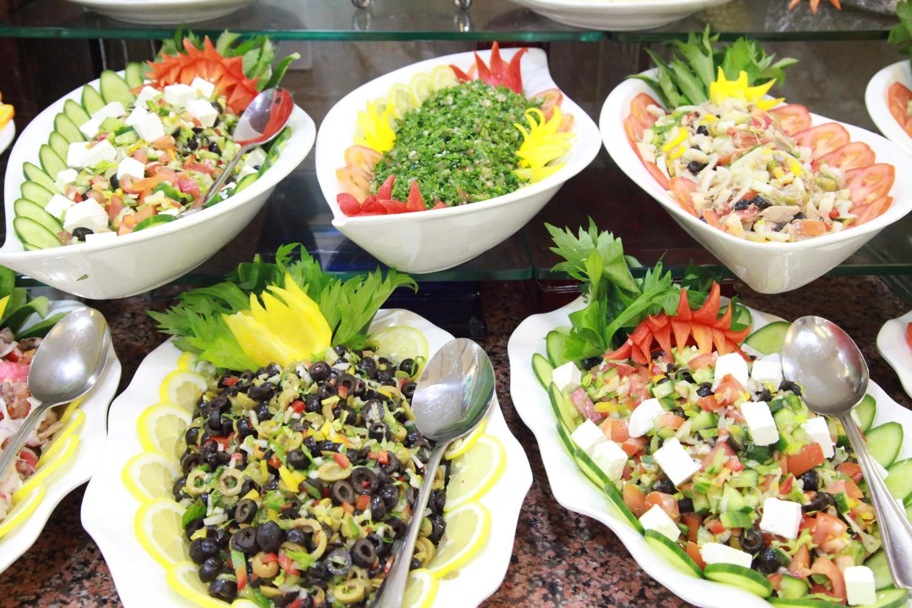 Breakfast in Roshan Al Azhar Hotel