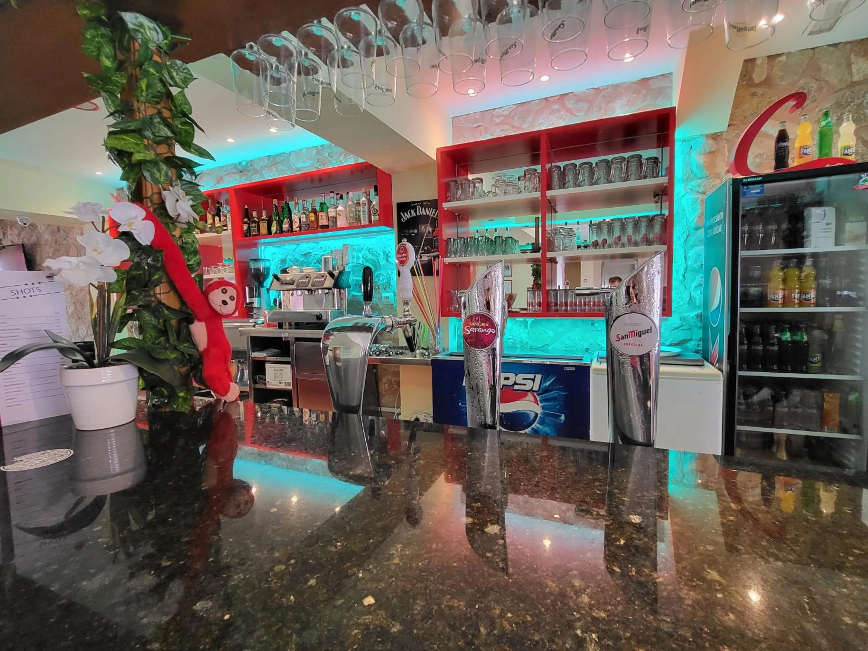 Lounge or bar in Das Hostal