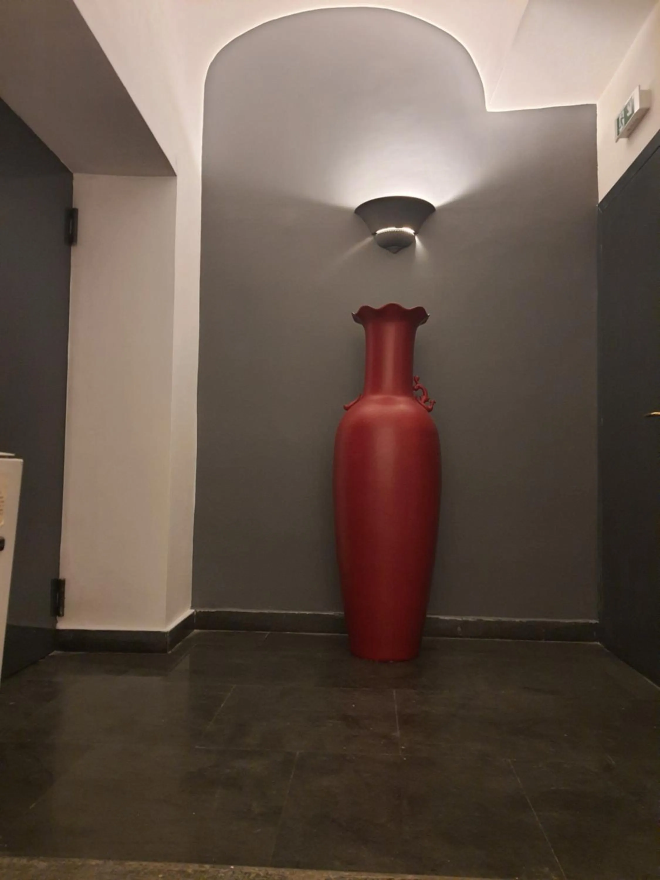 Decorative detail in Hotel del Real Orto Botanico