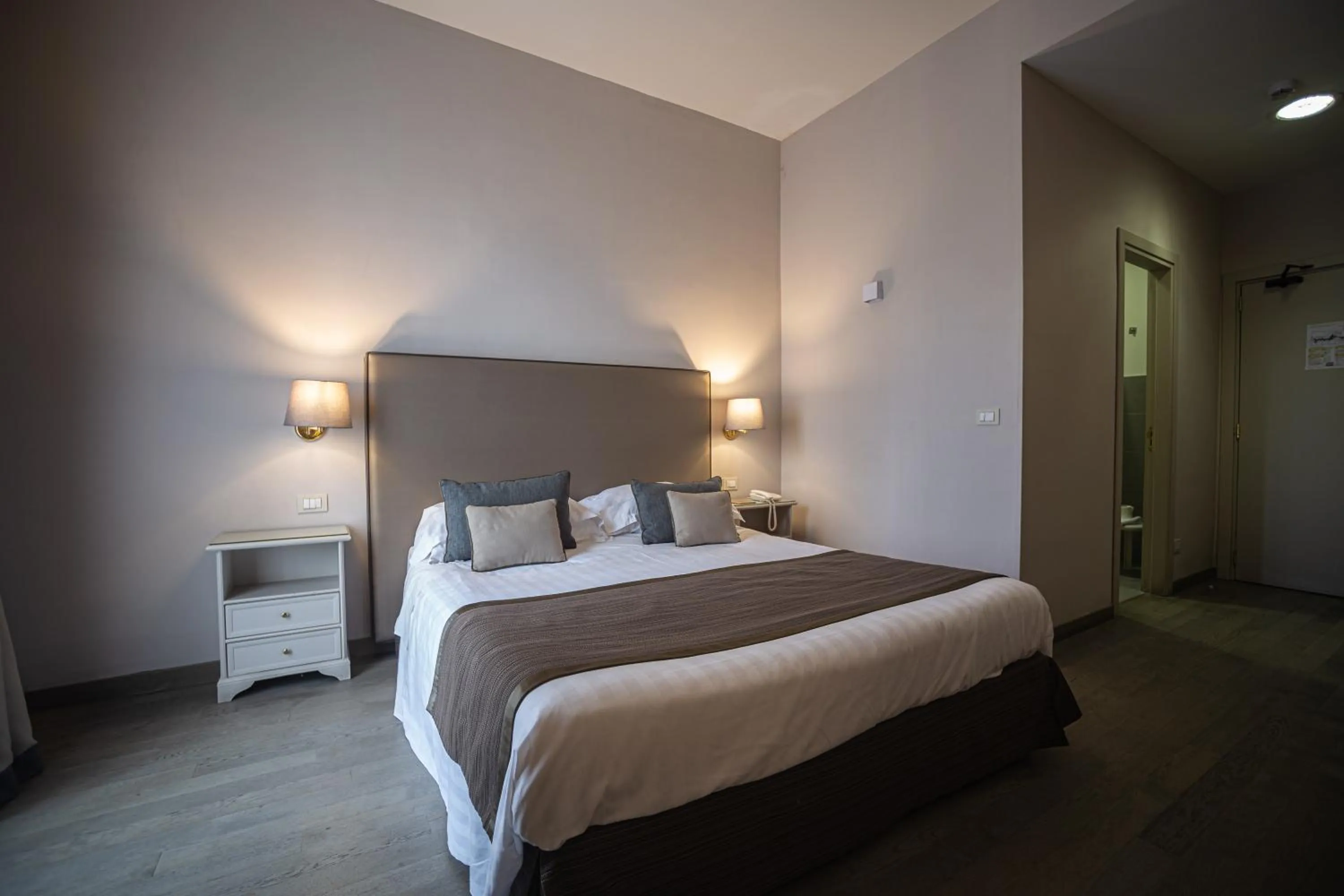 Bedroom, Bed in Hotel del Real Orto Botanico