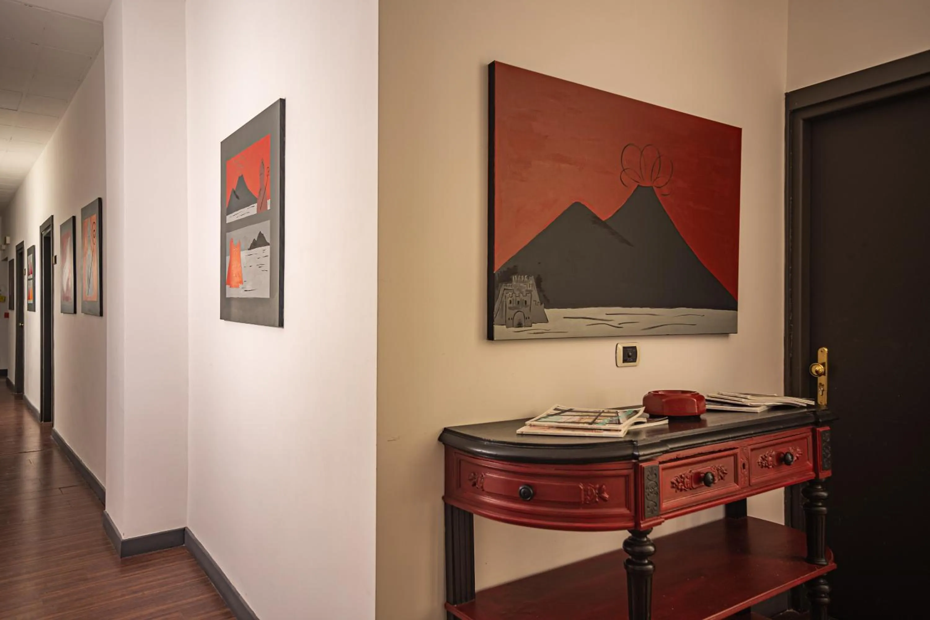 Decorative detail in Hotel del Real Orto Botanico