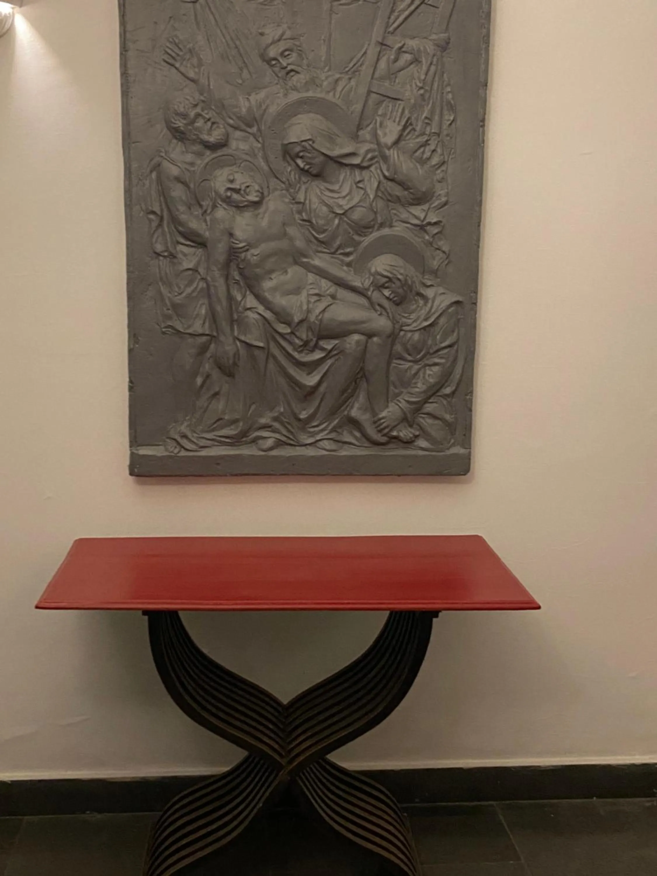 Decorative detail in Hotel del Real Orto Botanico